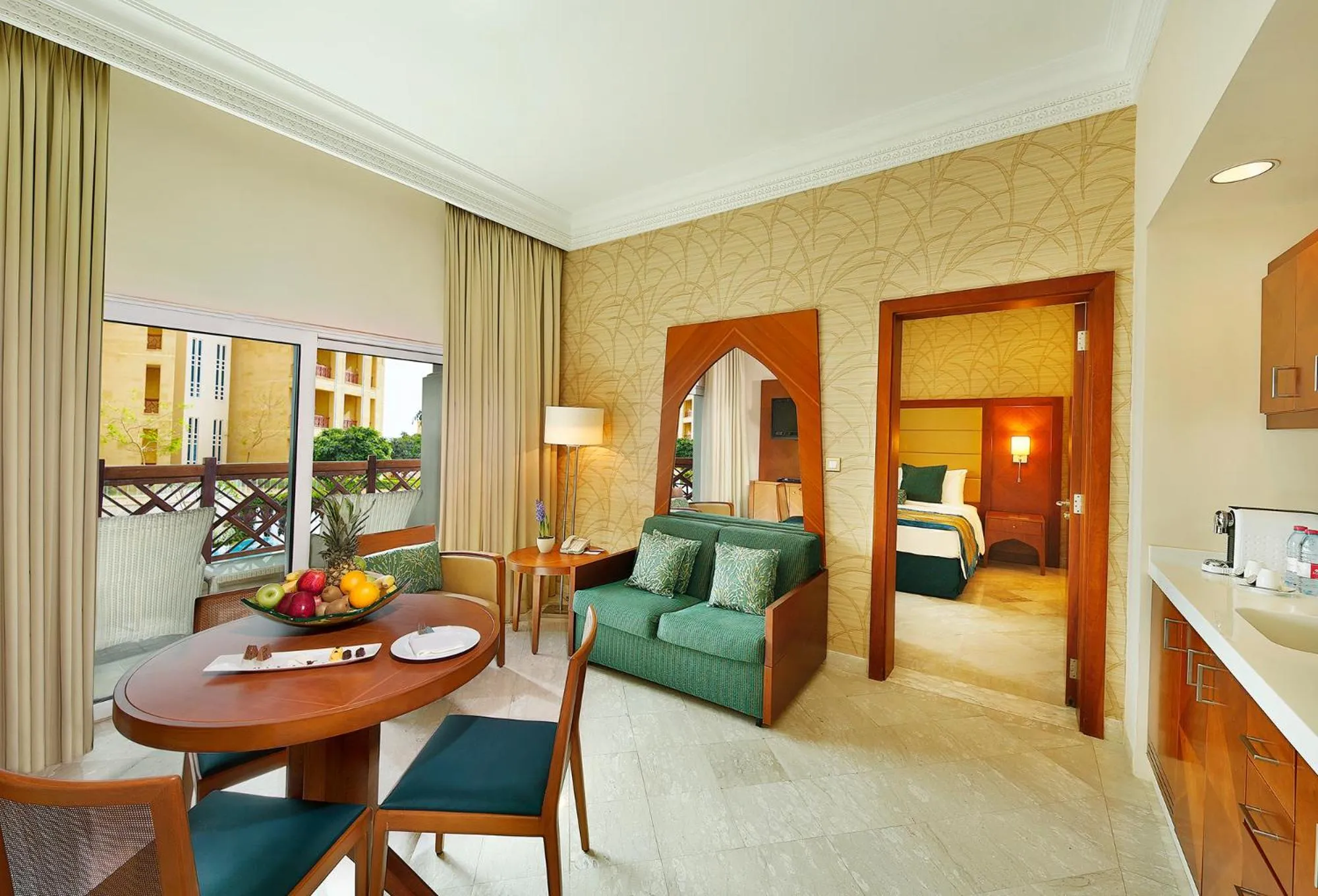 Coffee/tea facilities, Bed in Crowne Plaza Jordan Dead Sea Resort & Spa by IHG