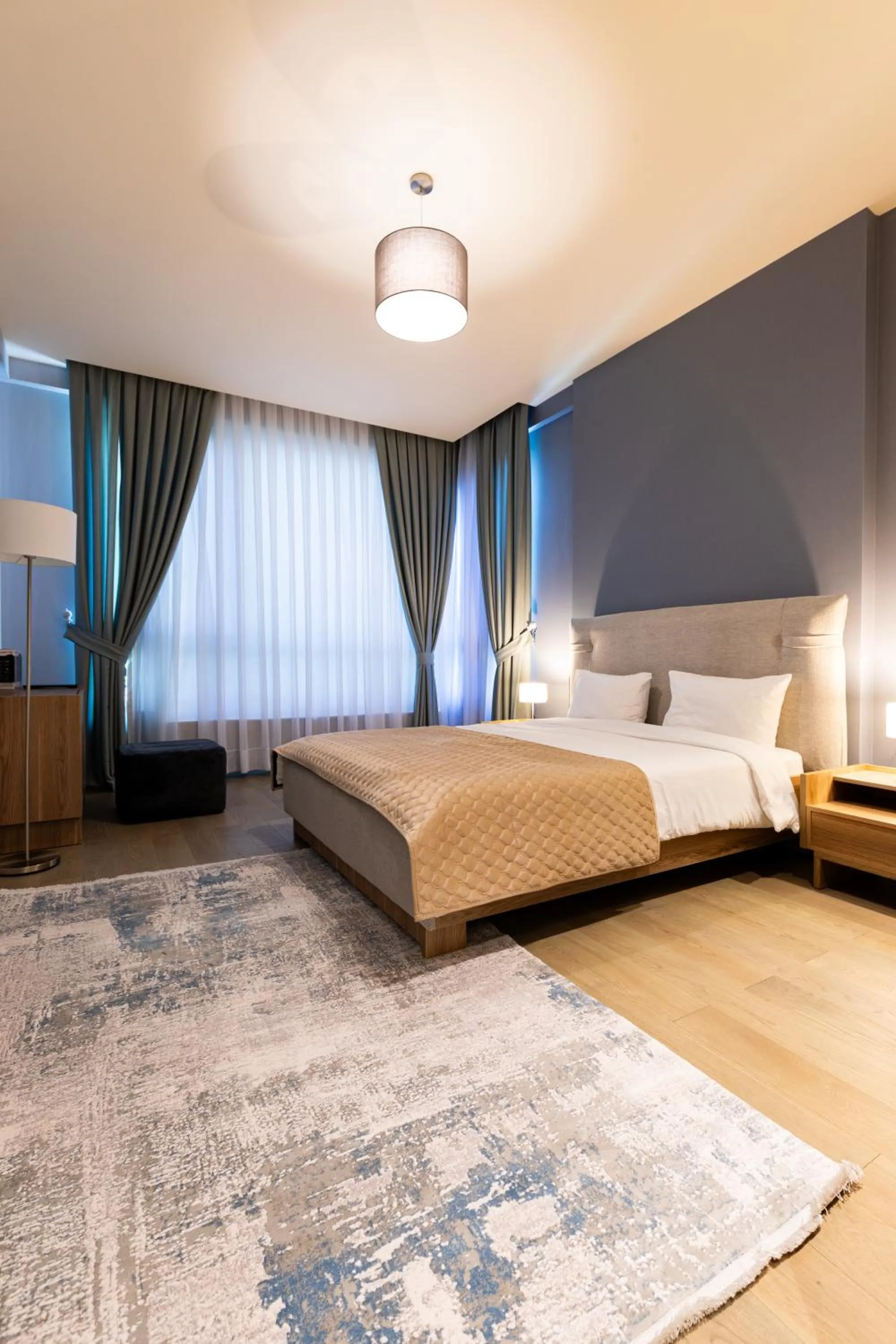 Bed in Dreamland Golf Hotel Baku