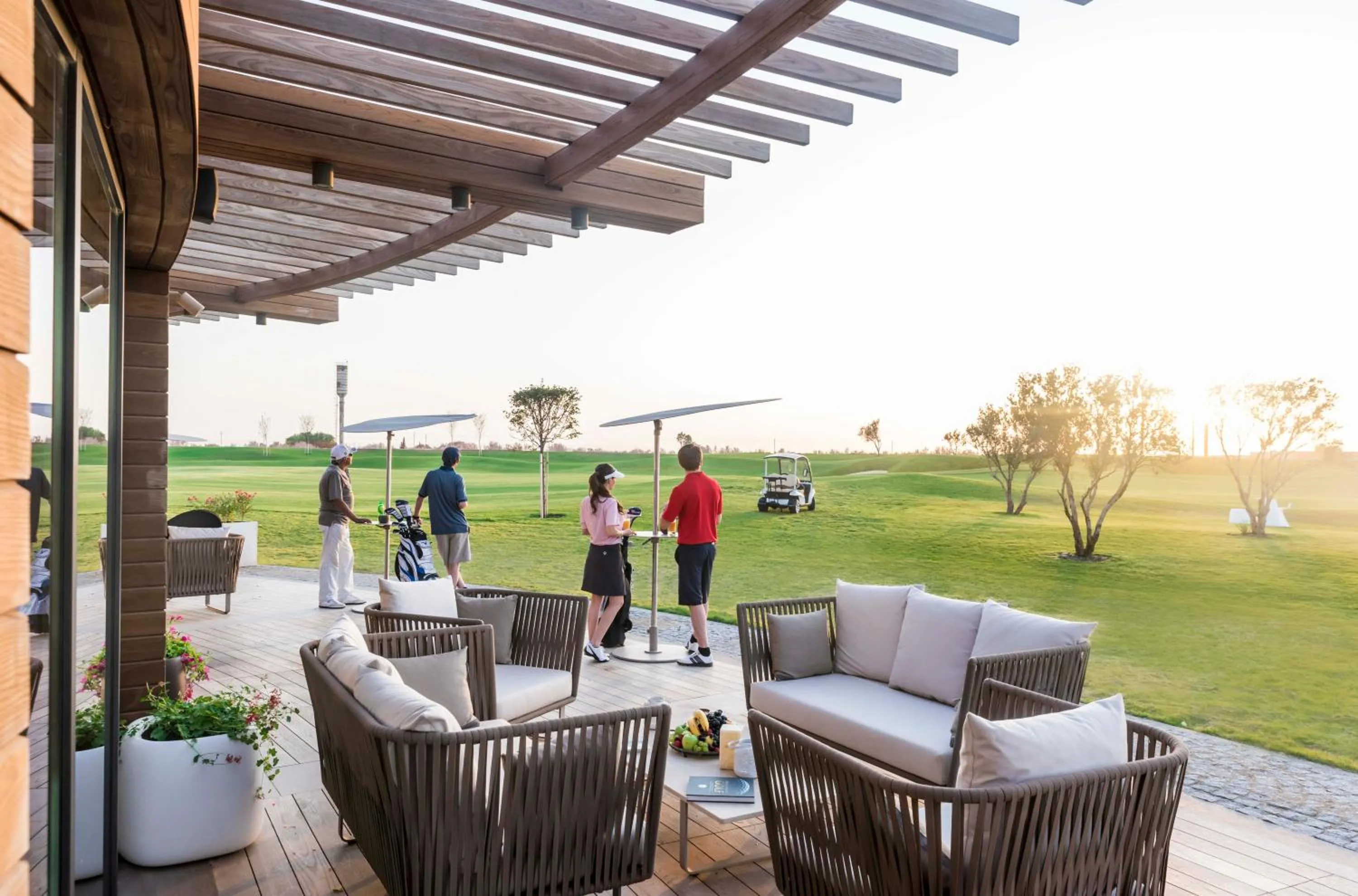 Patio in Dreamland Golf Hotel Baku