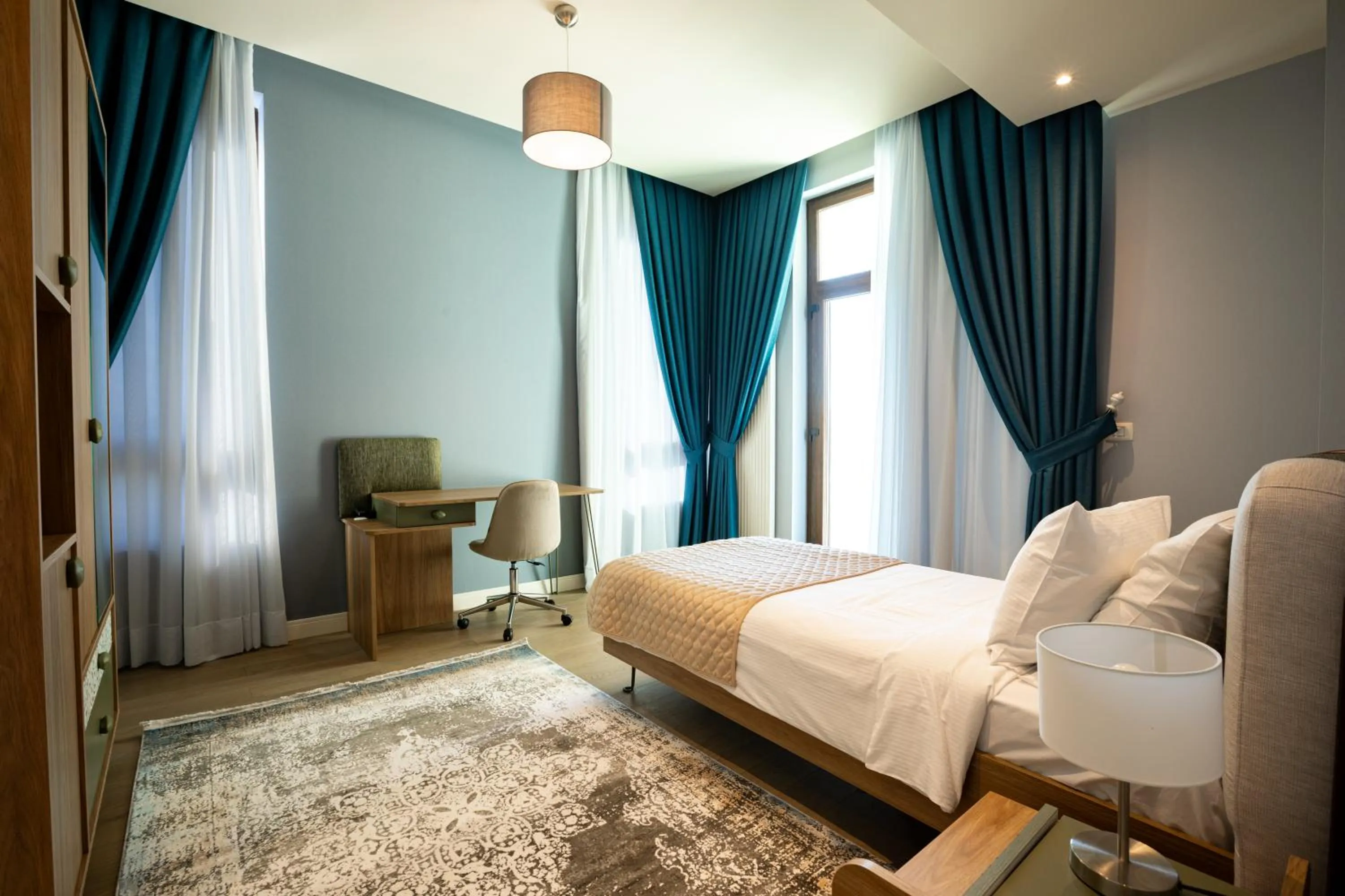 Bed in Dreamland Golf Hotel Baku