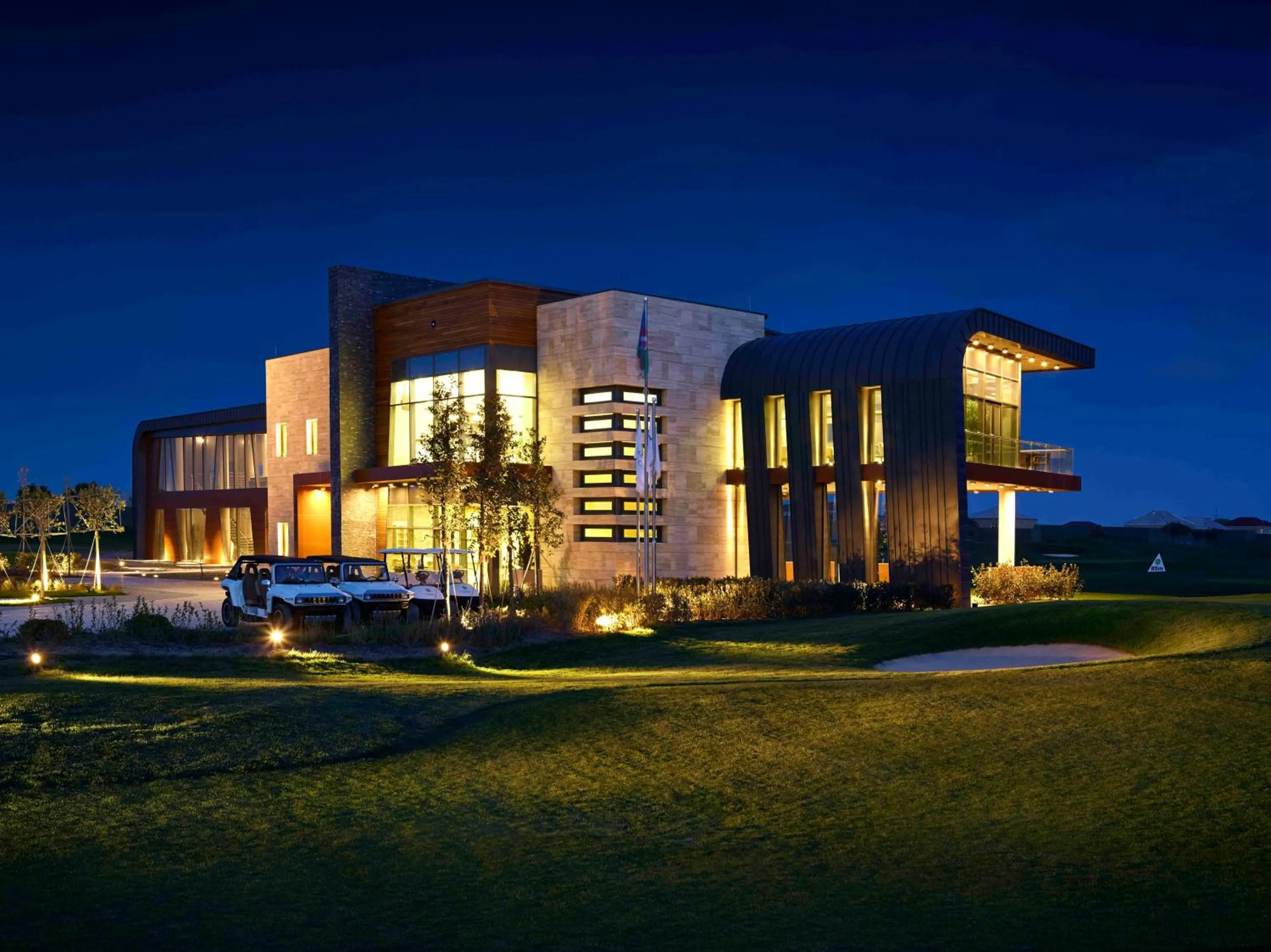 Golfcourse in Dreamland Golf Hotel Baku