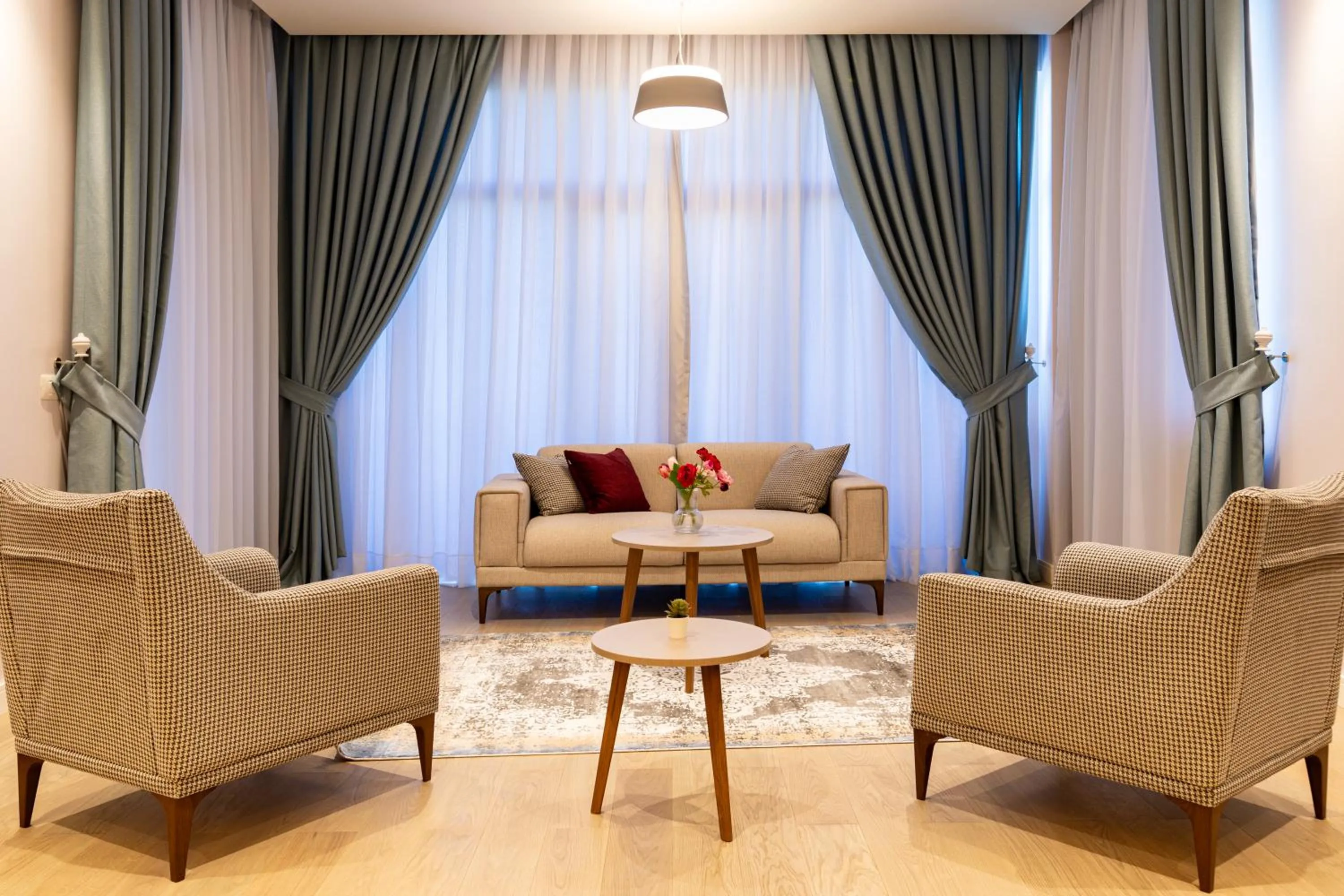 Living room in Dreamland Golf Hotel Baku