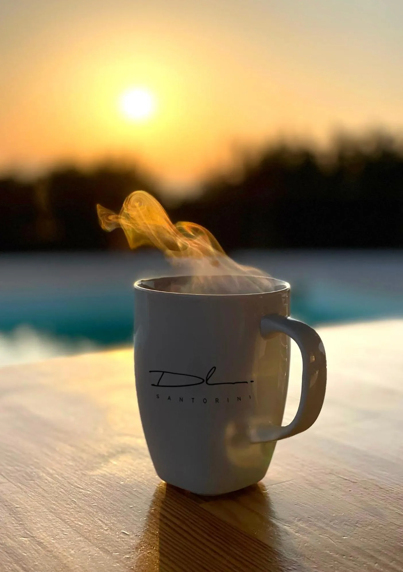 Natural landscape in DL Santorini