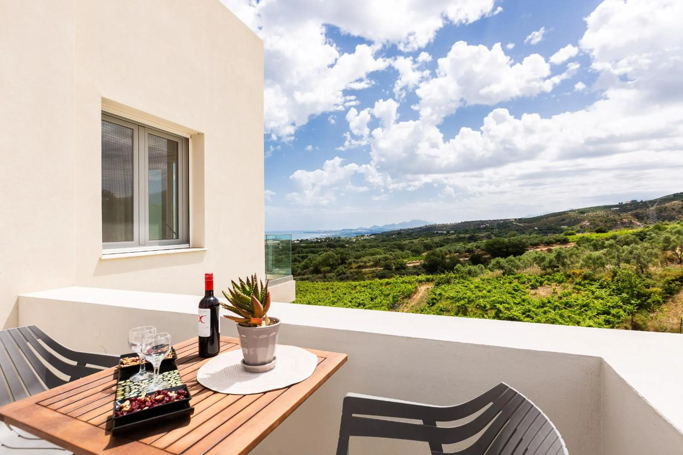 Balcony/Terrace in Vigla Suites