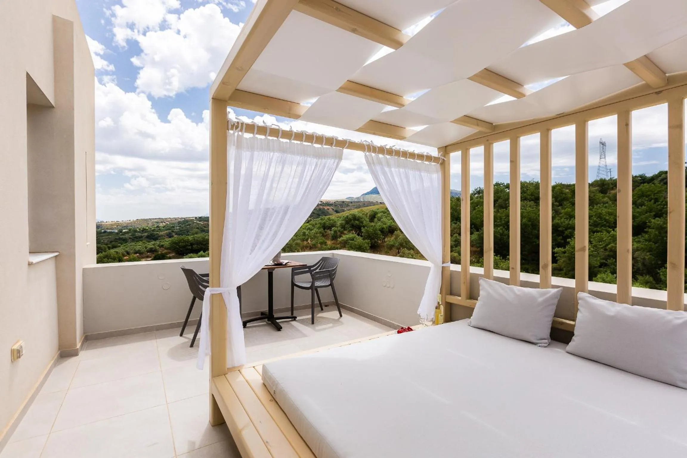 Balcony/Terrace in Vigla Suites