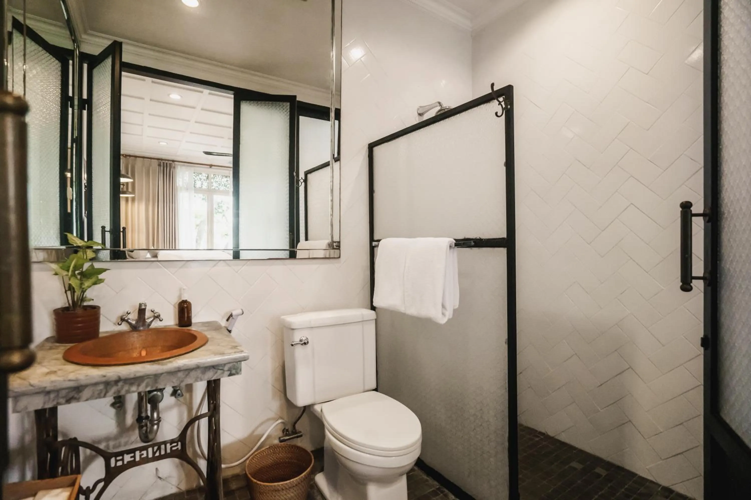 Bathroom in Brown Feather Hotel