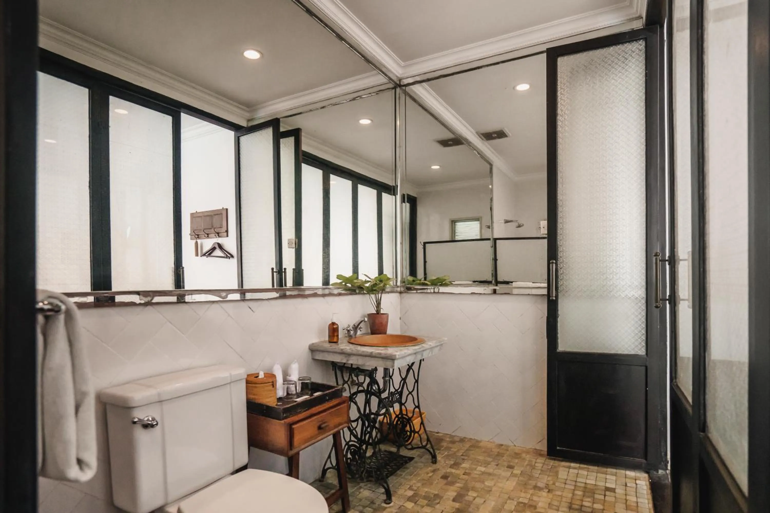 Toilet in Brown Feather Hotel