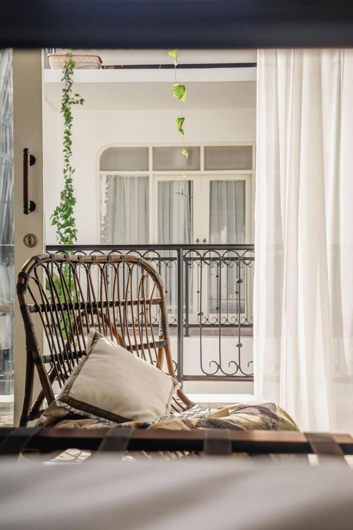 Seating area in Brown Feather Hotel