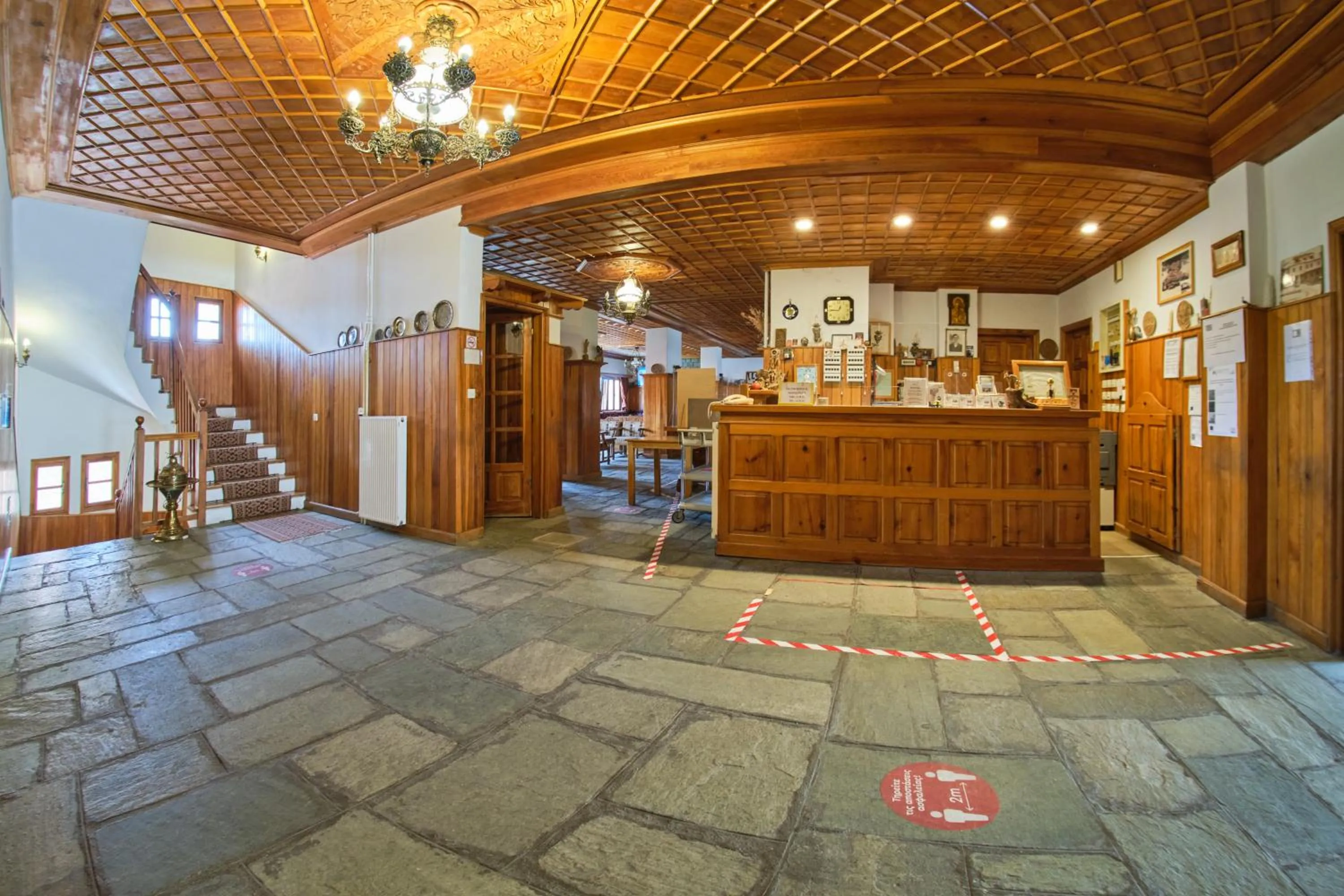 Lobby or reception in Hotel Victoria