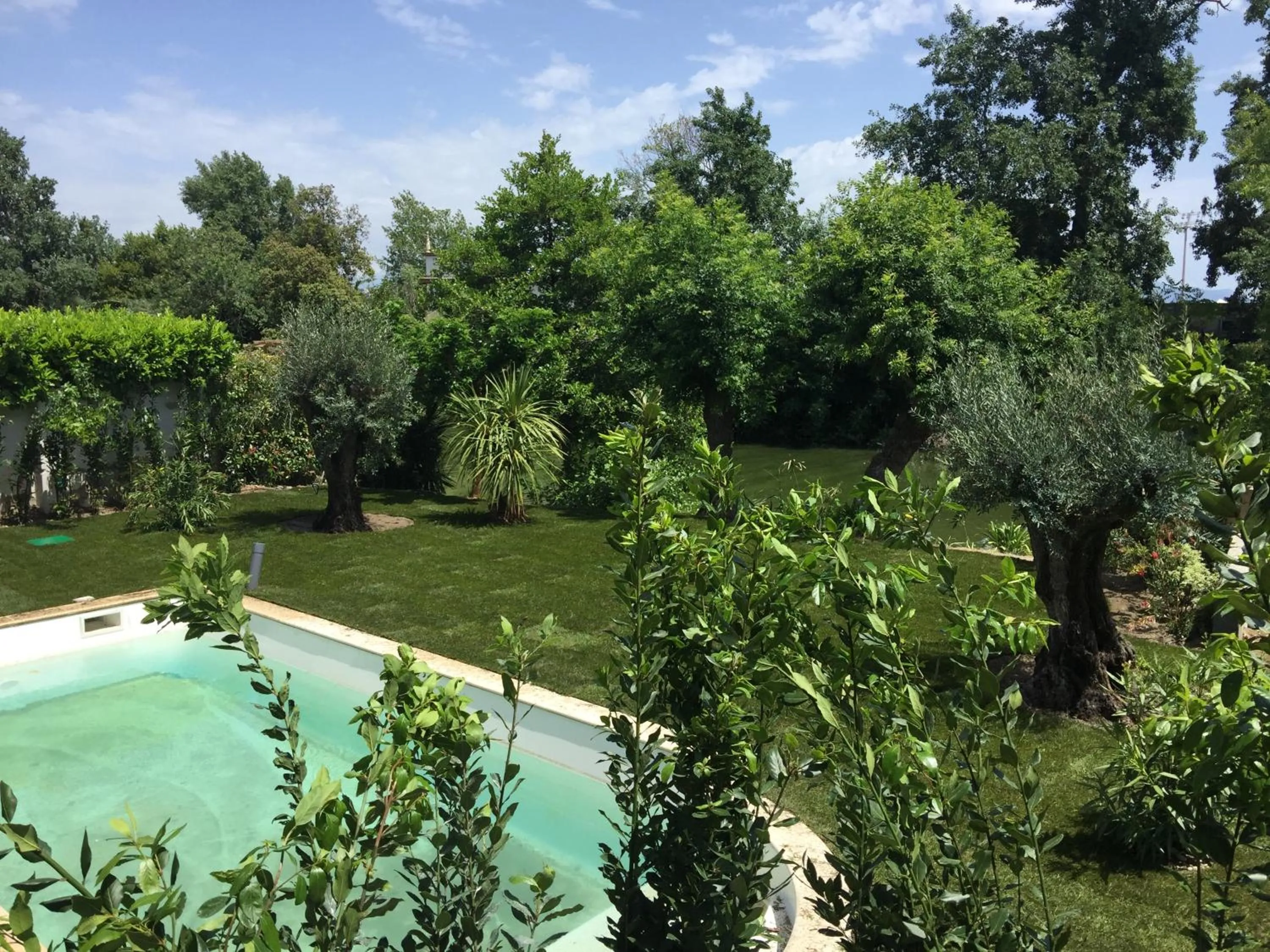 Garden view in Villa Louise-Rose