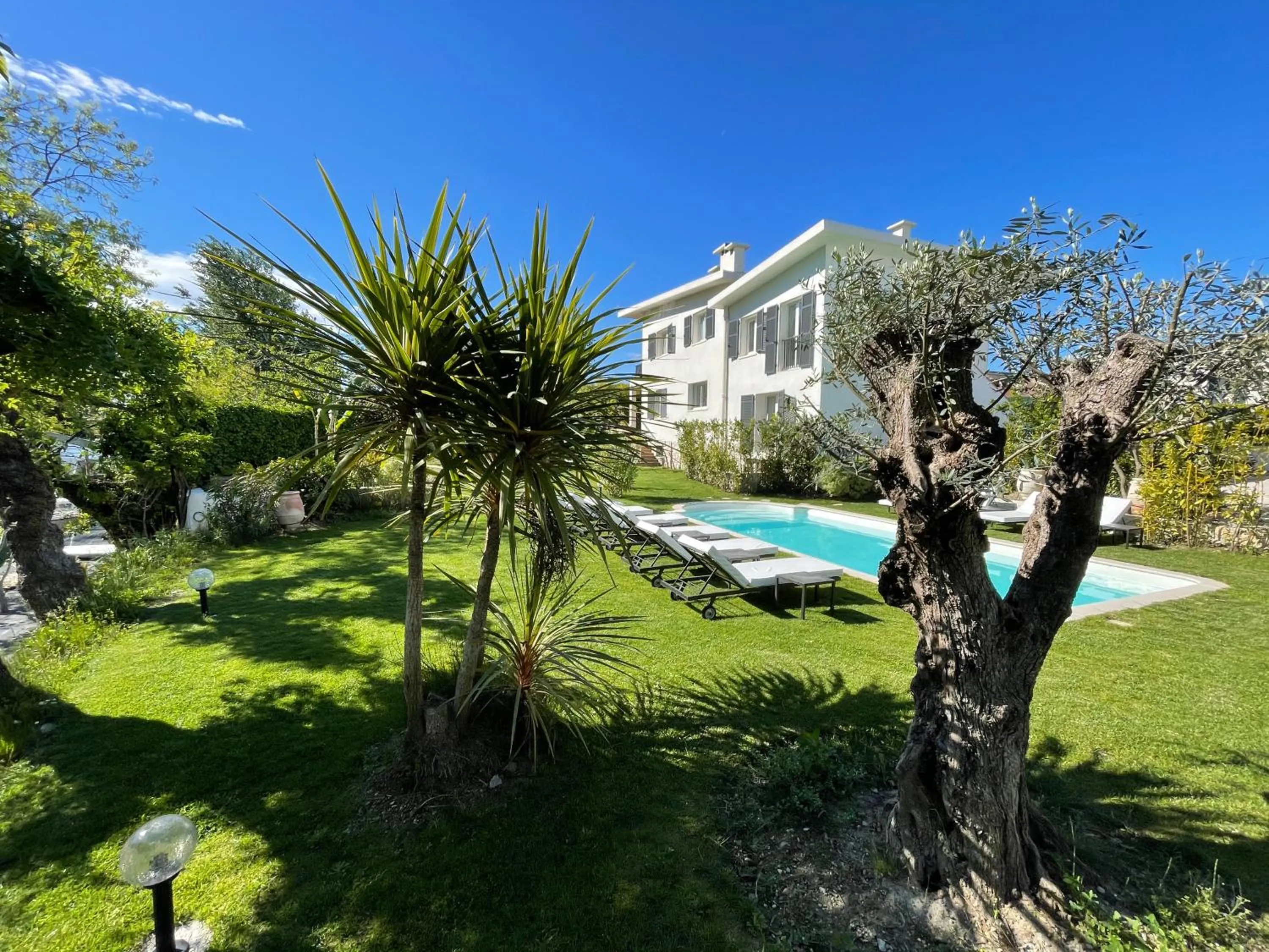 Garden in Villa Louise-Rose