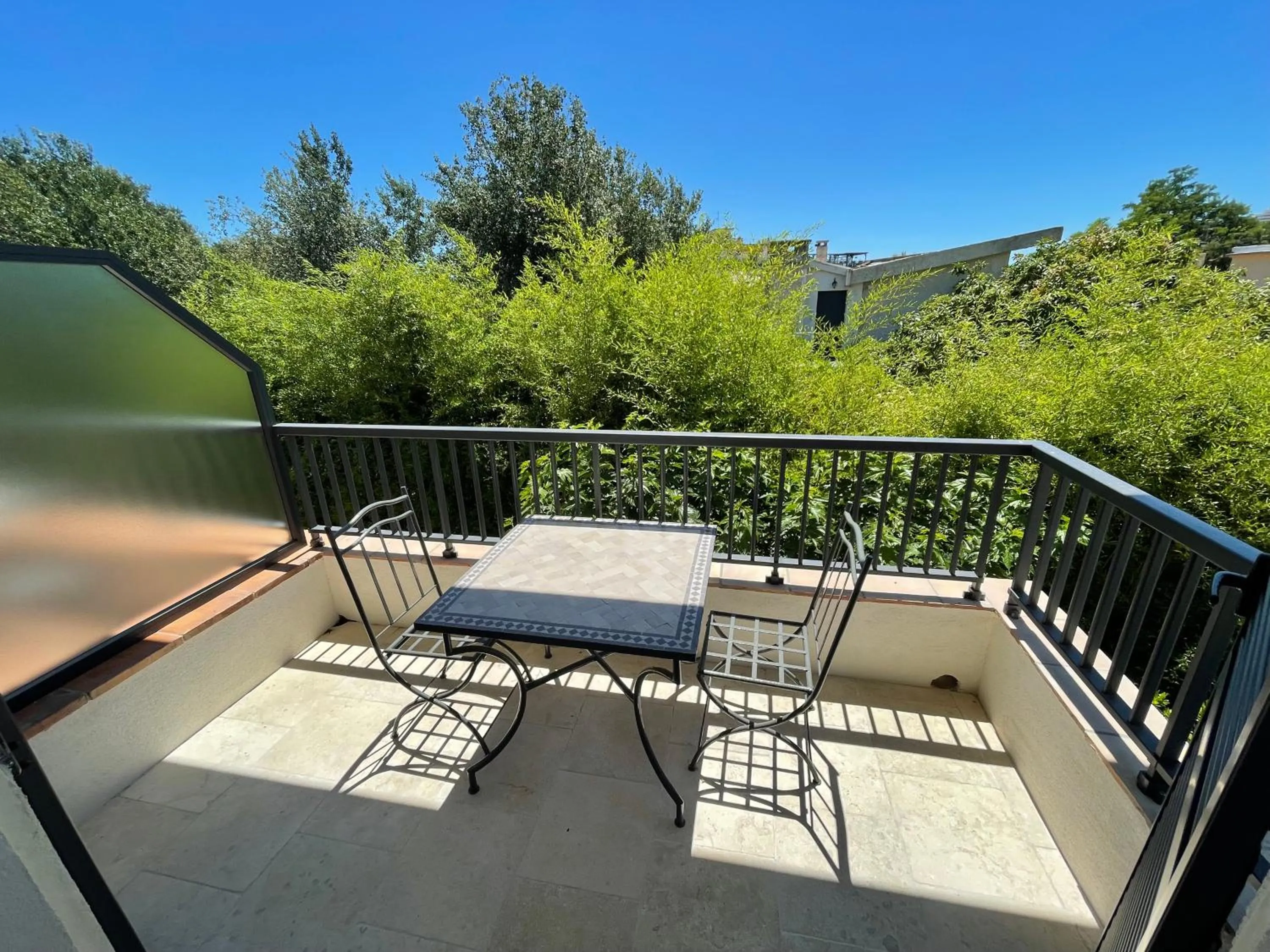 Patio in Villa Louise-Rose