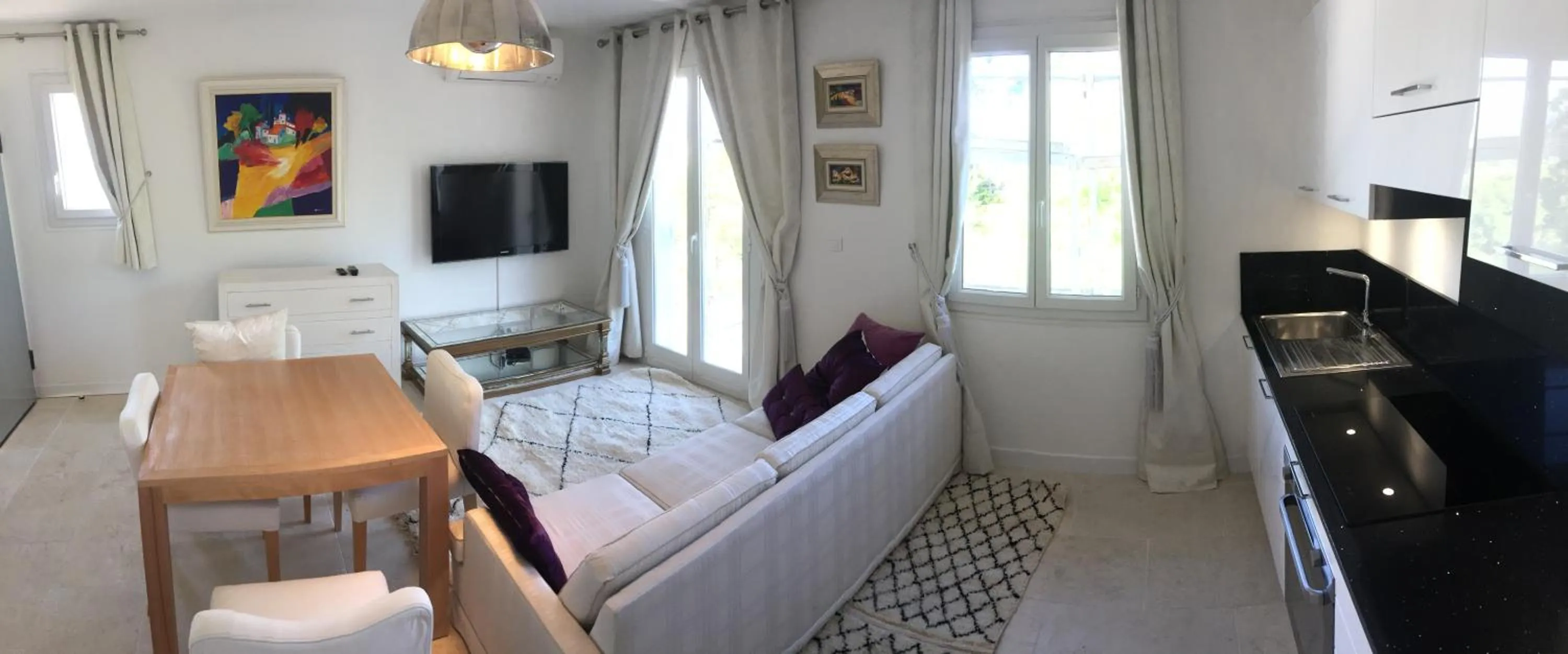 Living room in Villa Louise-Rose