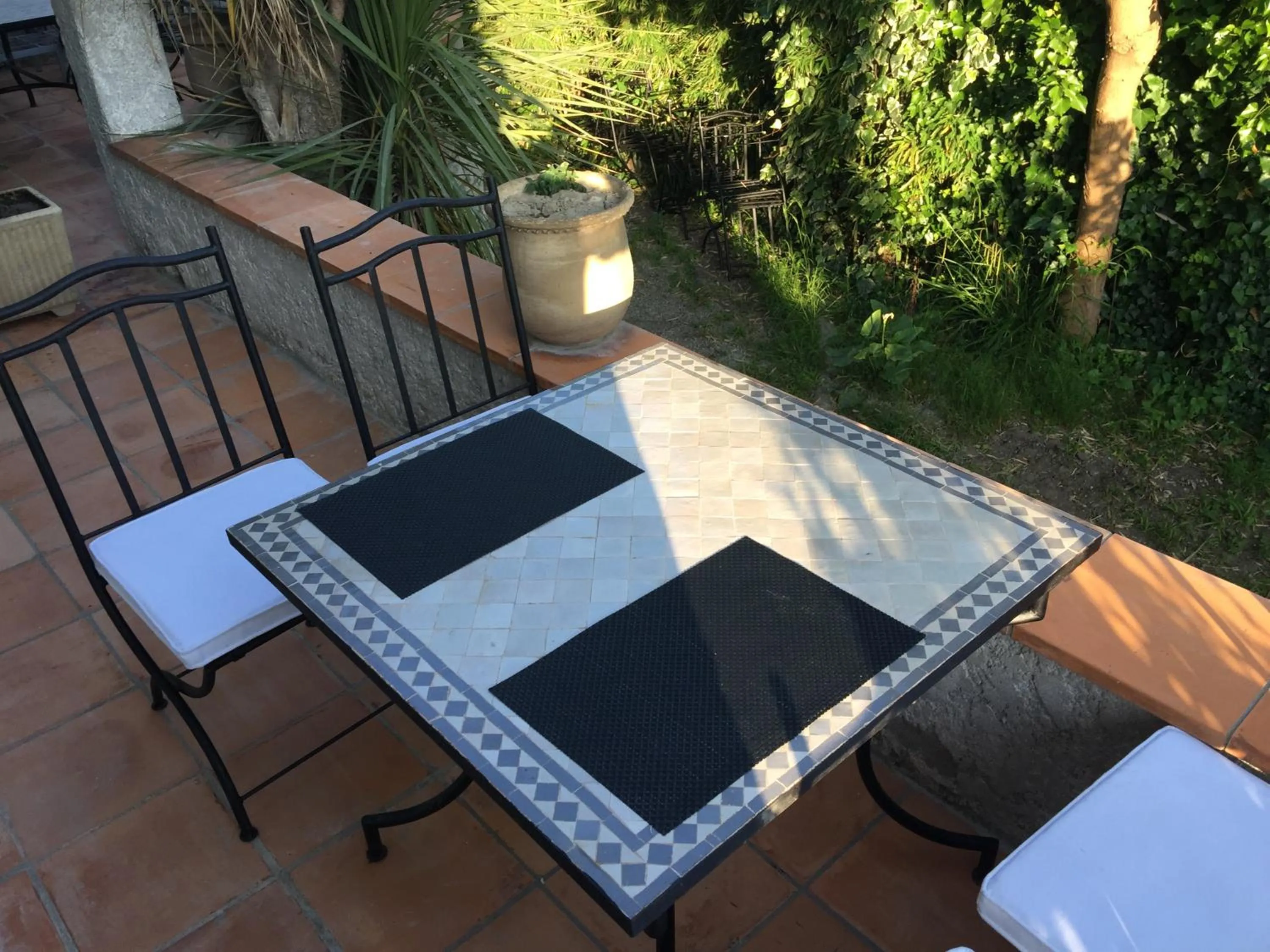 Patio in Villa Louise-Rose