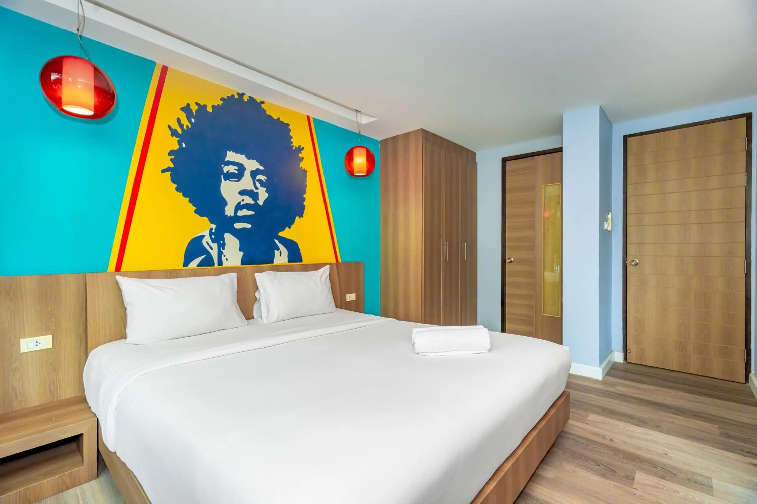 Bed in Anchan Boutique Hotel