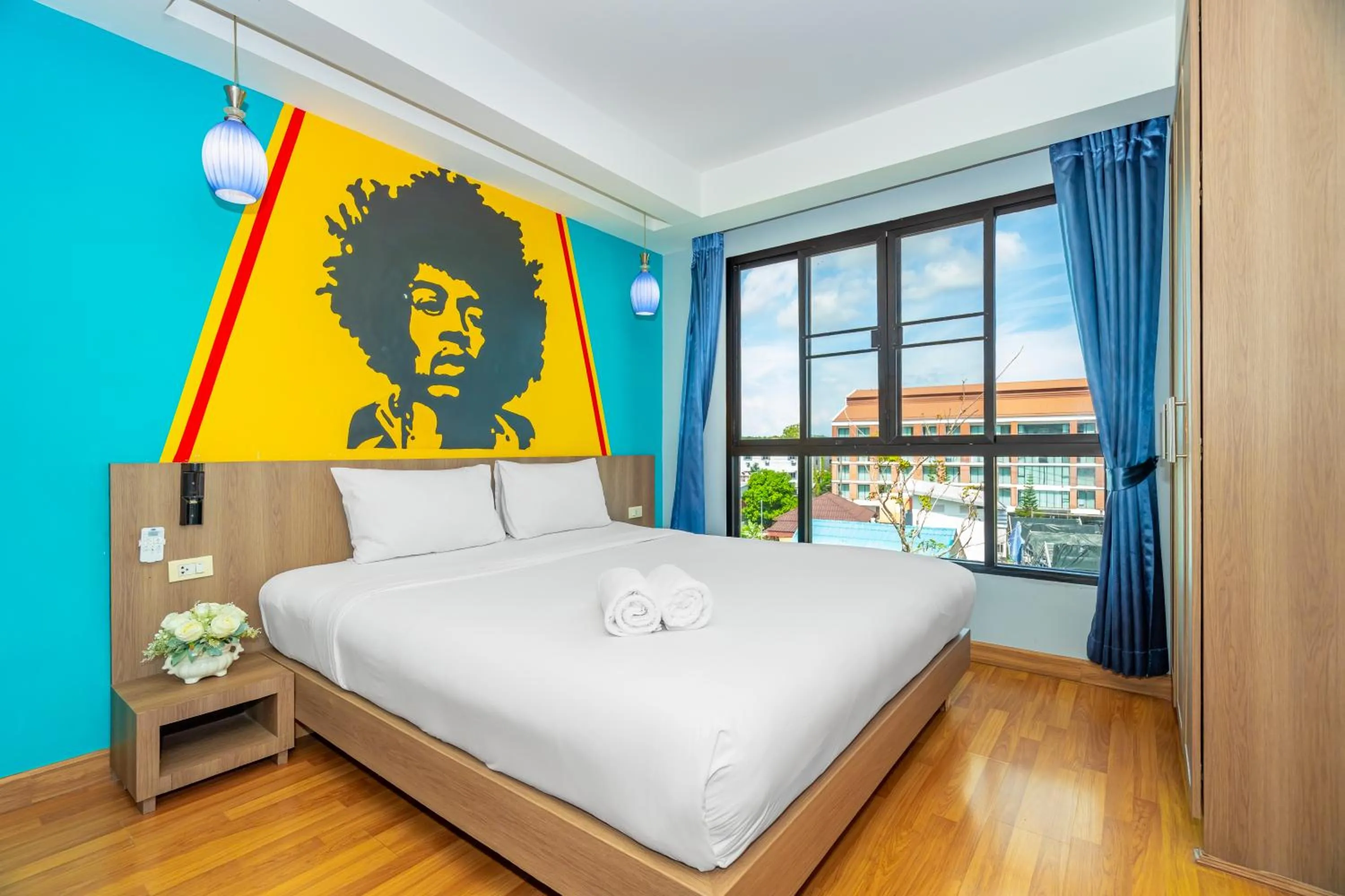 Bed in Anchan Boutique Hotel