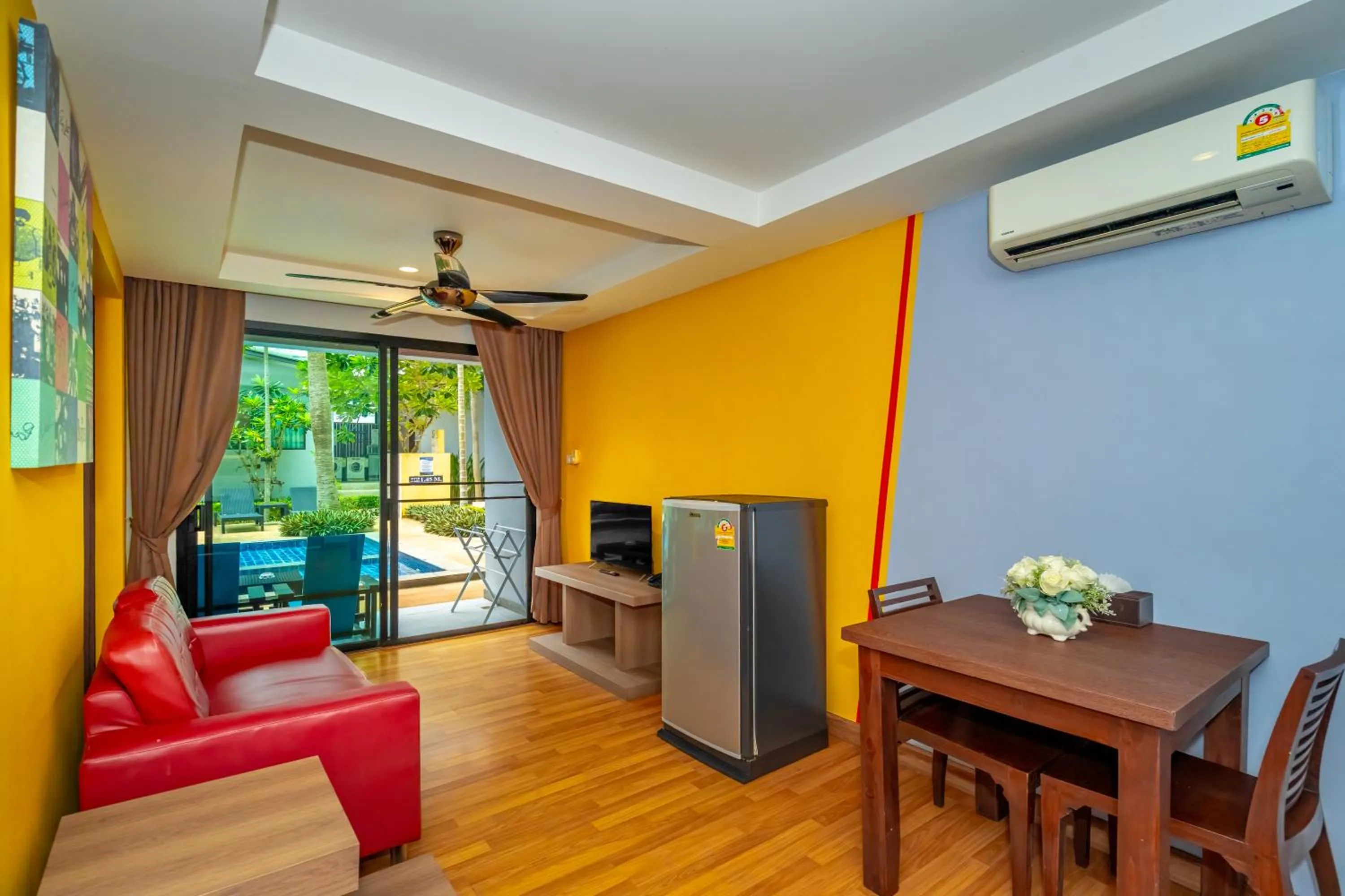 Living room in Anchan Boutique Hotel