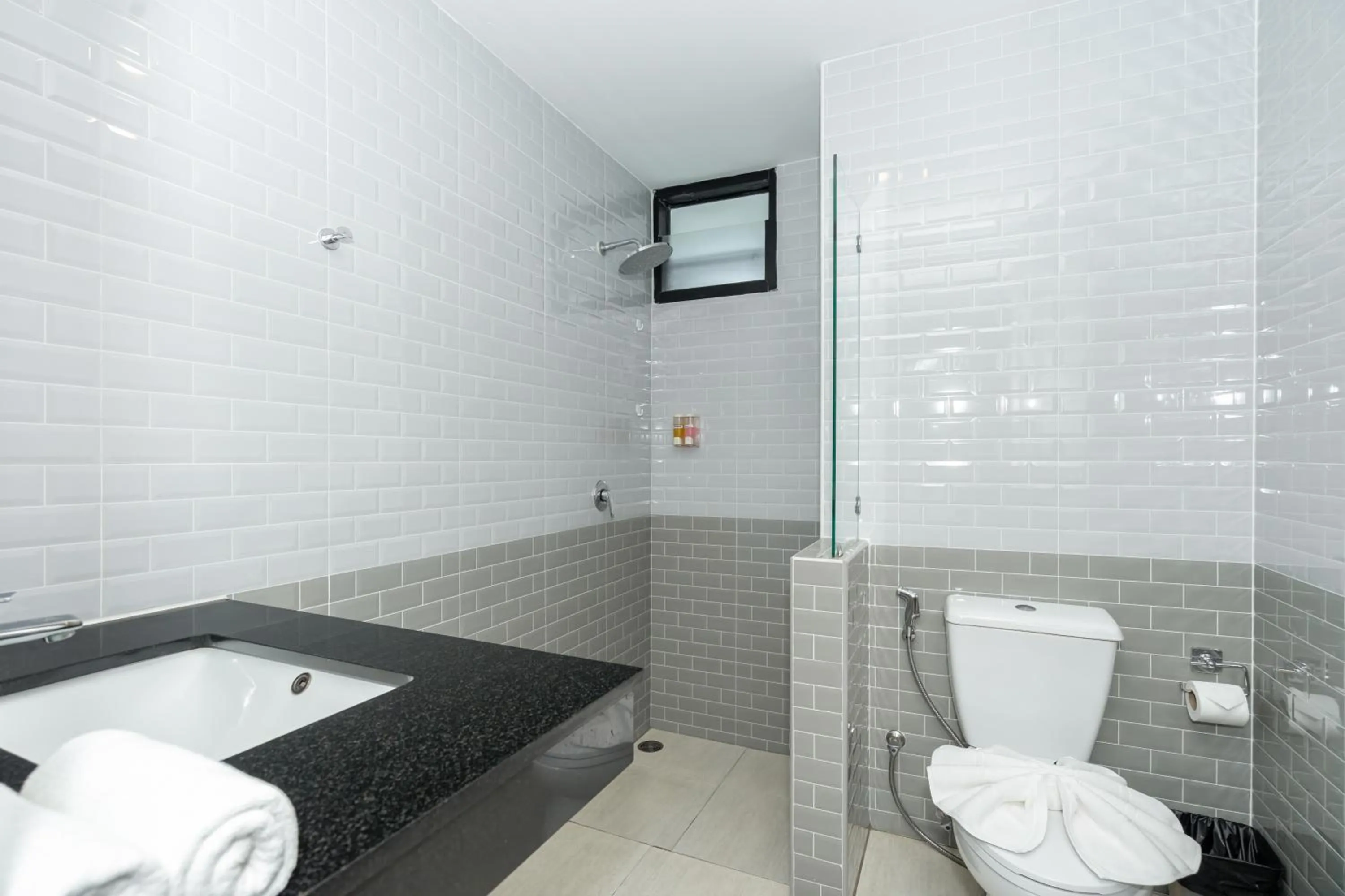 Shower in Anchan Boutique Hotel