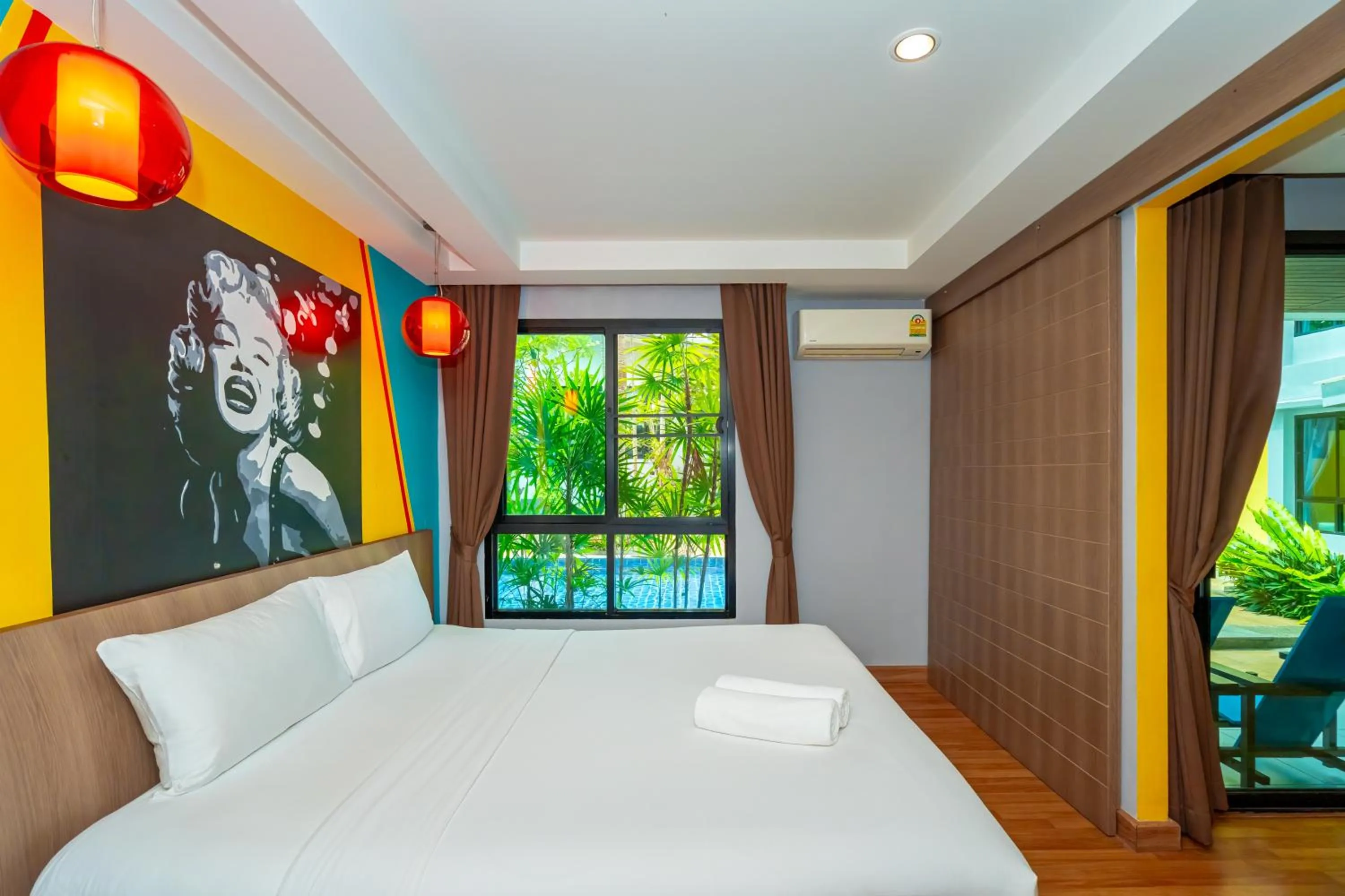 Bed in Anchan Boutique Hotel