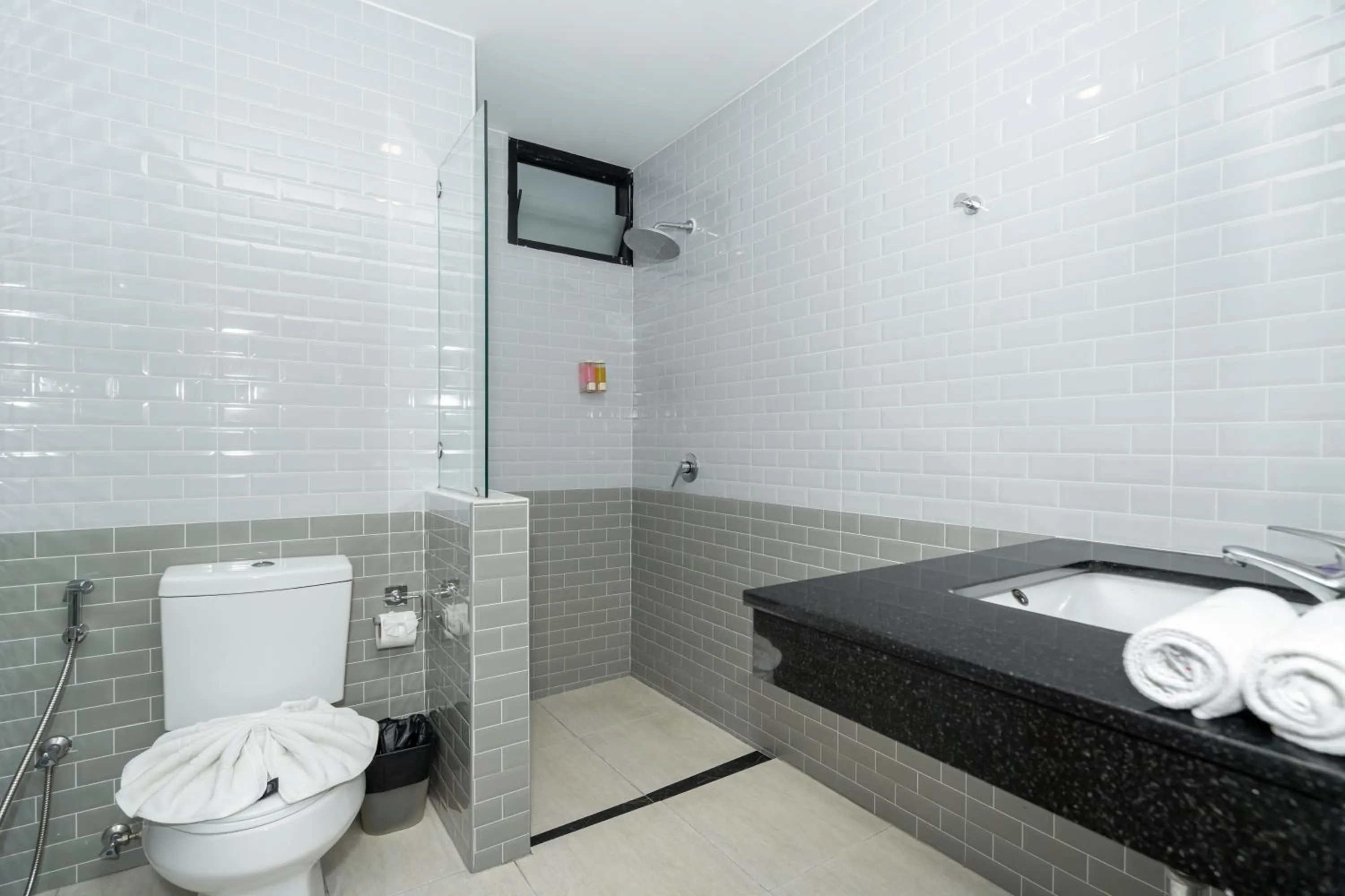 Shower in Anchan Boutique Hotel