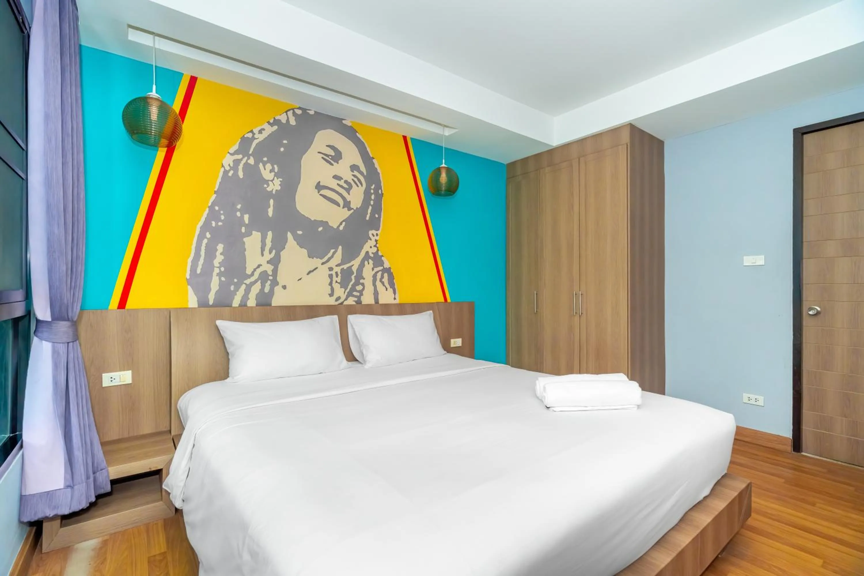 Bed in Anchan Boutique Hotel