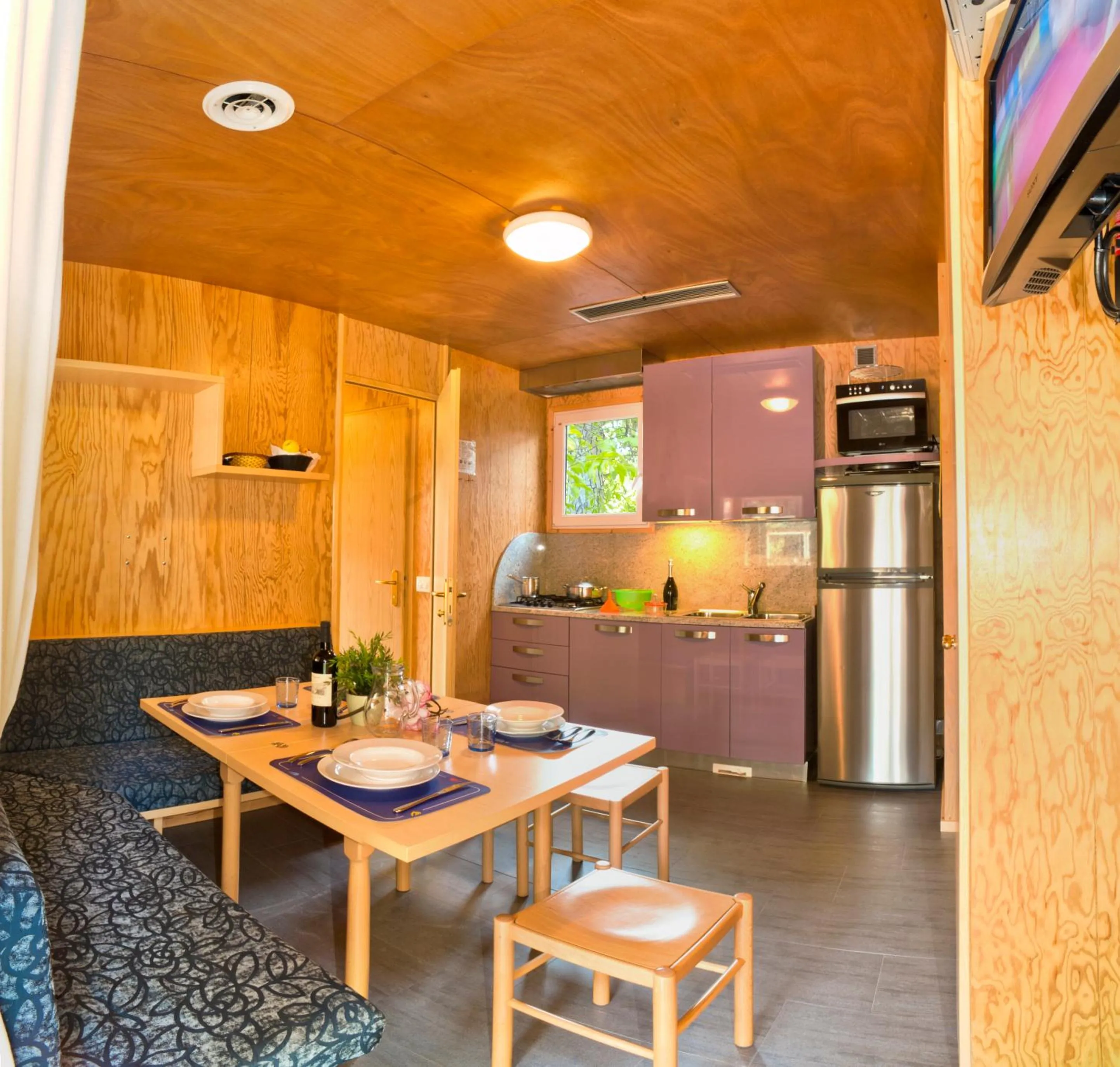 Dining area in Camping Lido