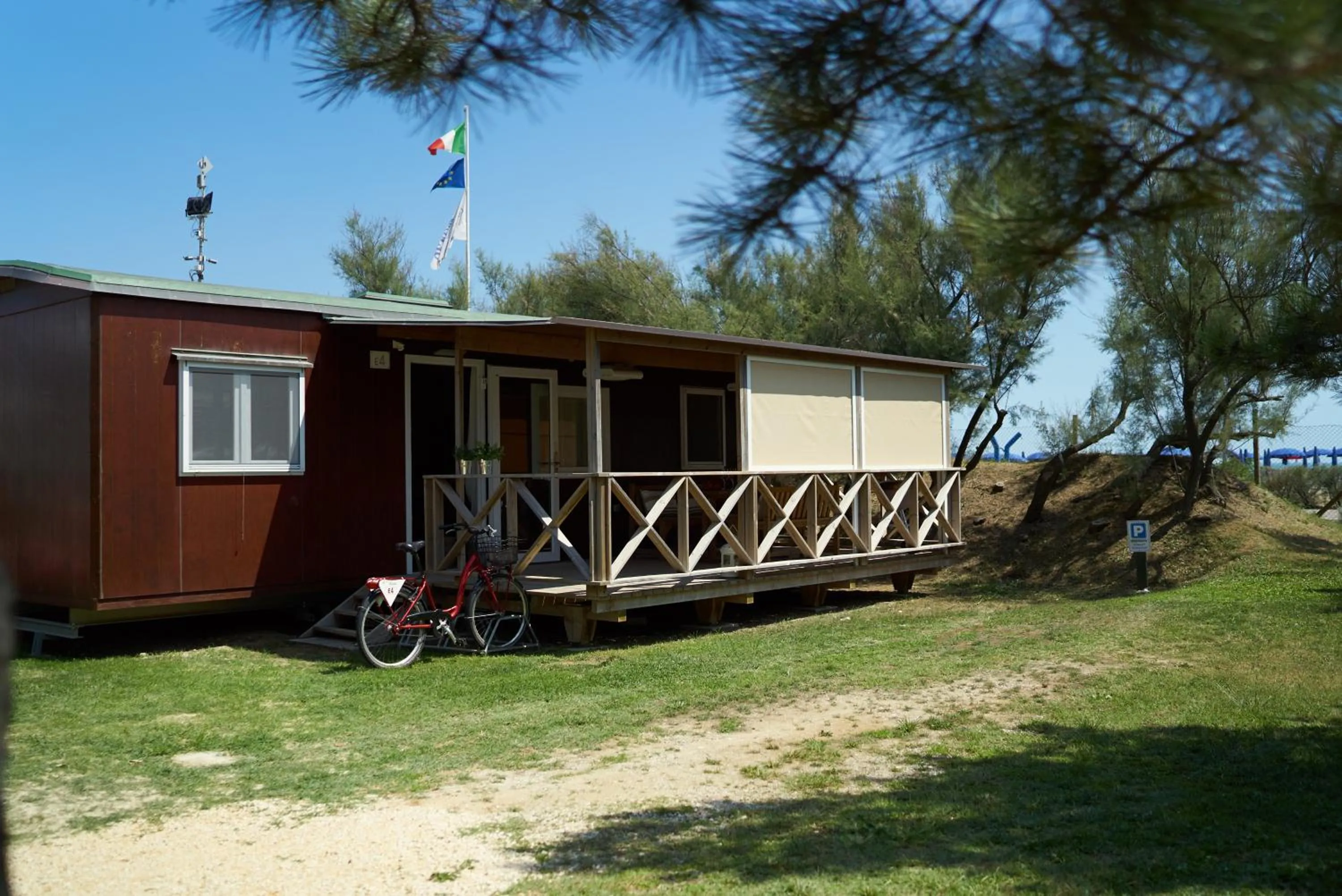 Balcony/Terrace in Camping Lido