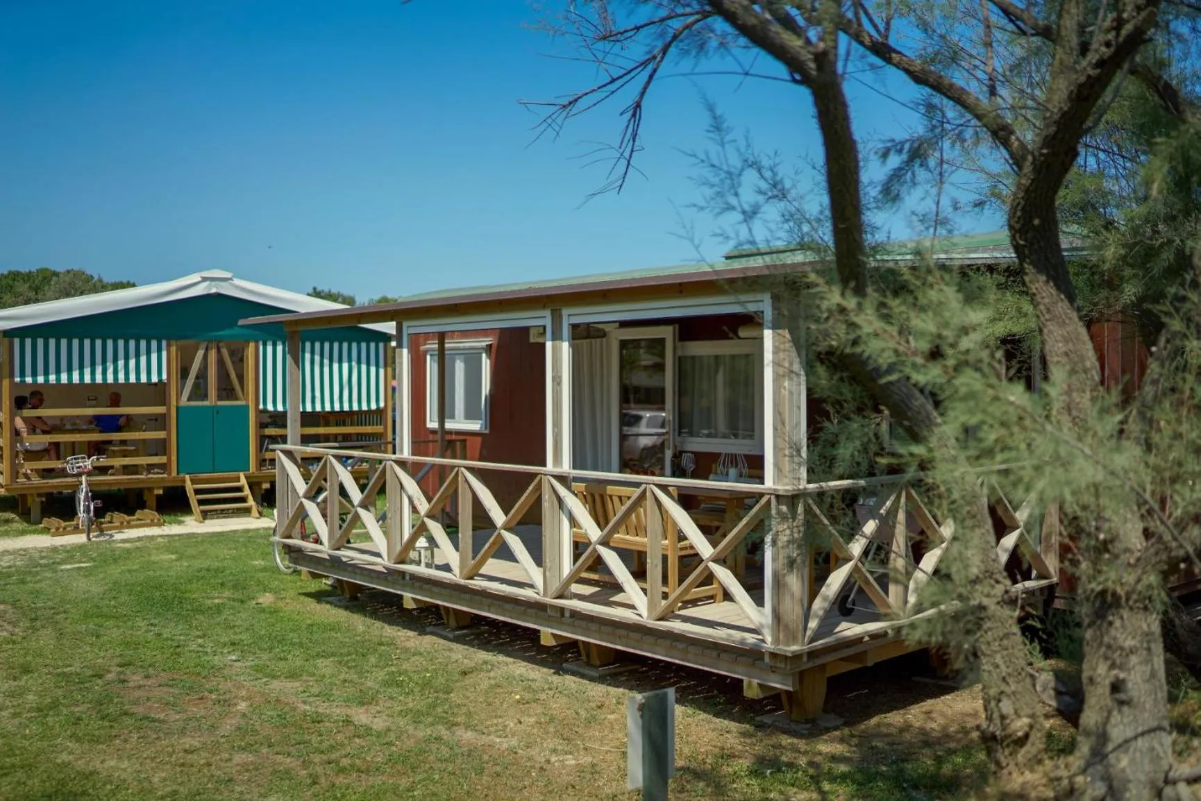 Balcony/Terrace in Camping Lido