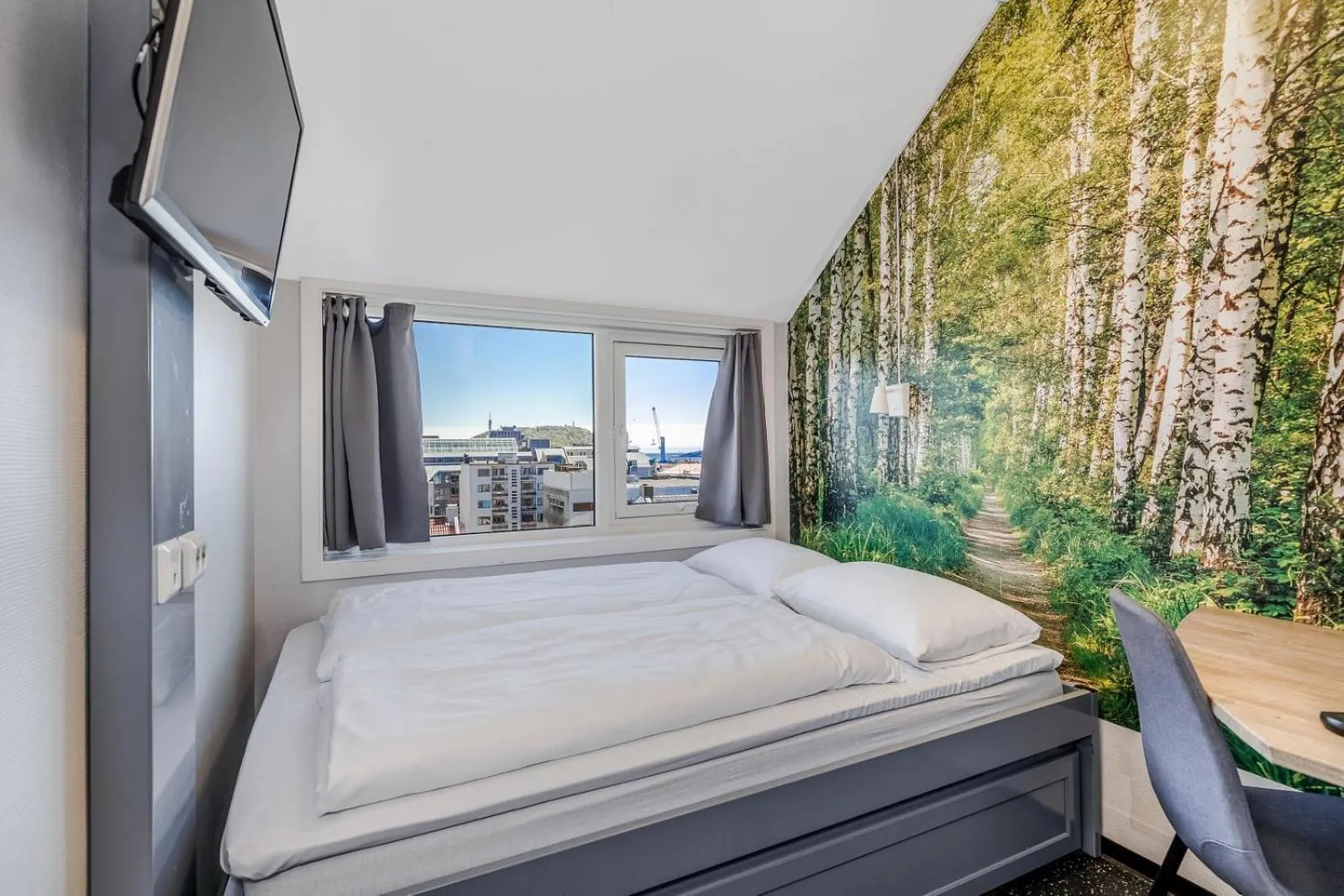 Bedroom in Citybox Lite Kristiansand