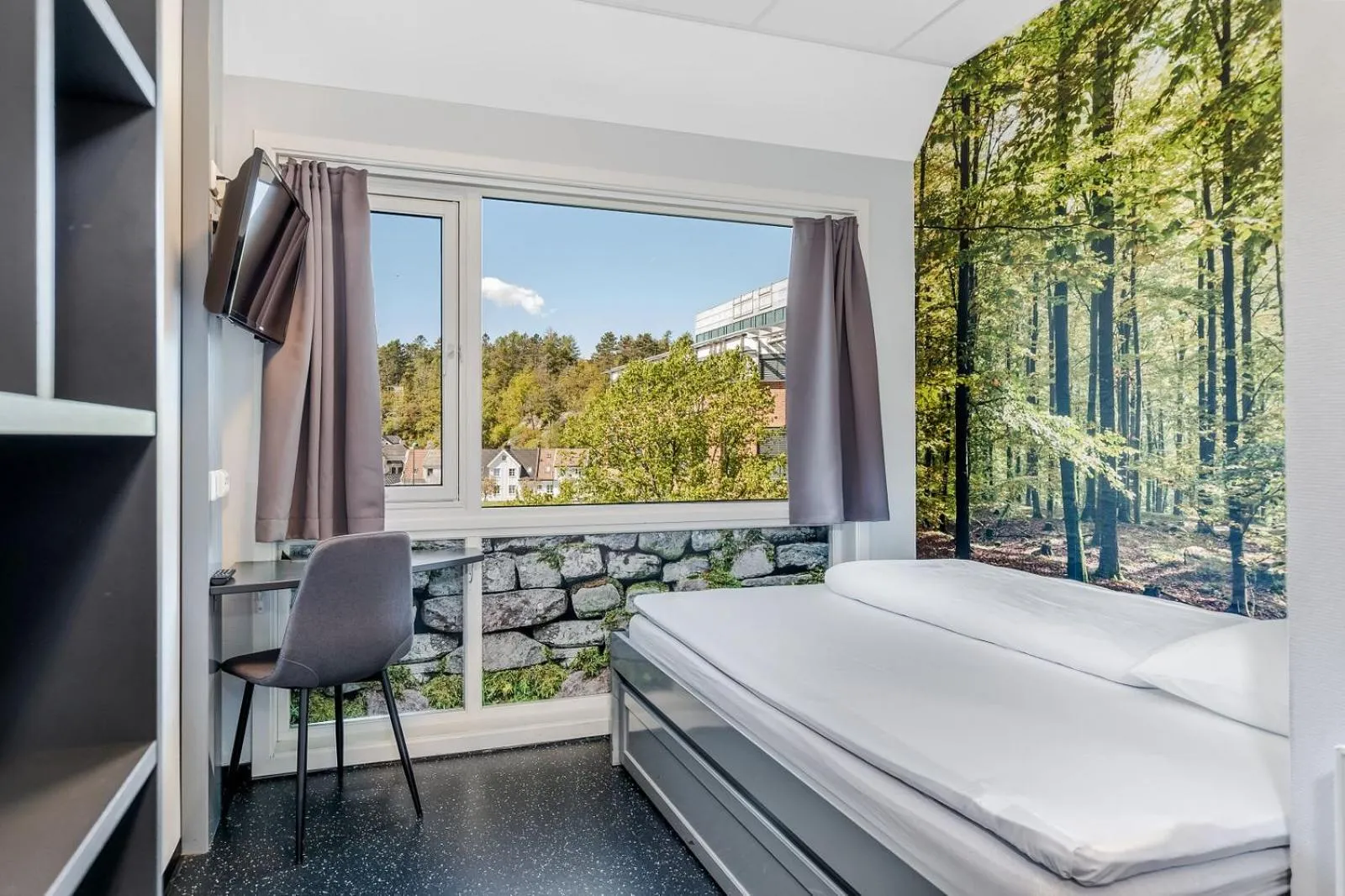 Bedroom in Citybox Lite Kristiansand