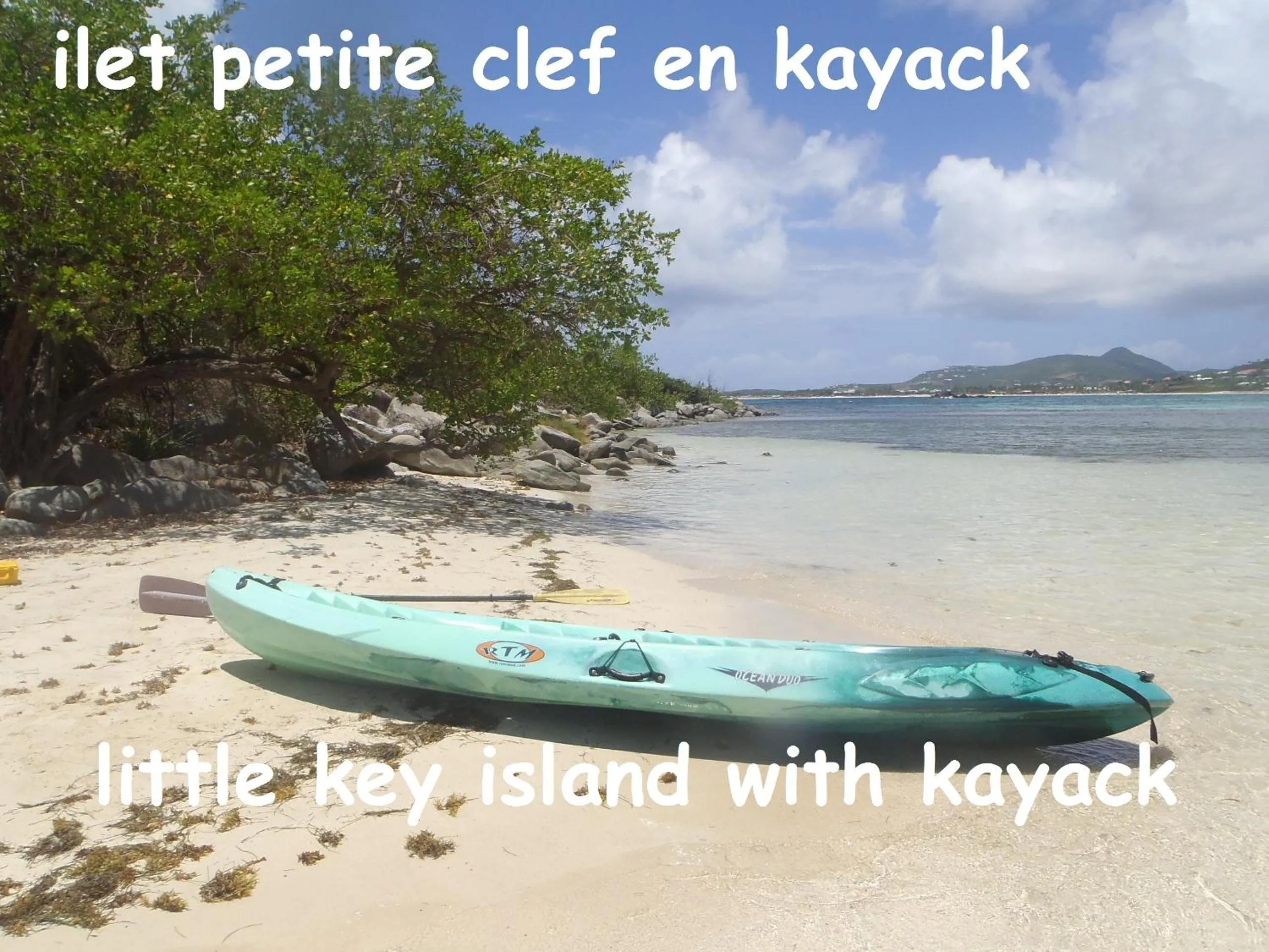 Canoeing in Studio Stmartin