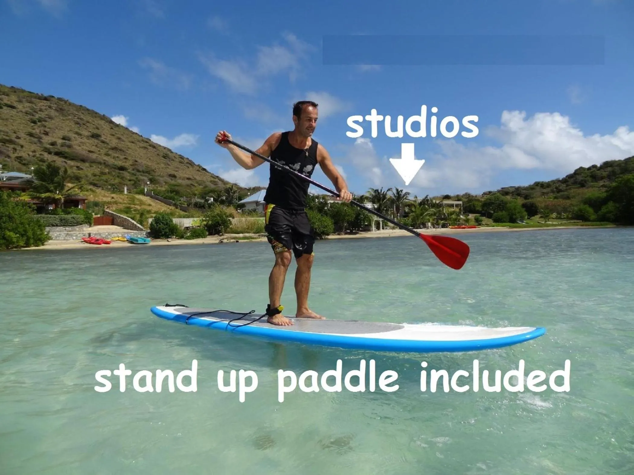 Canoeing in Studio Stmartin