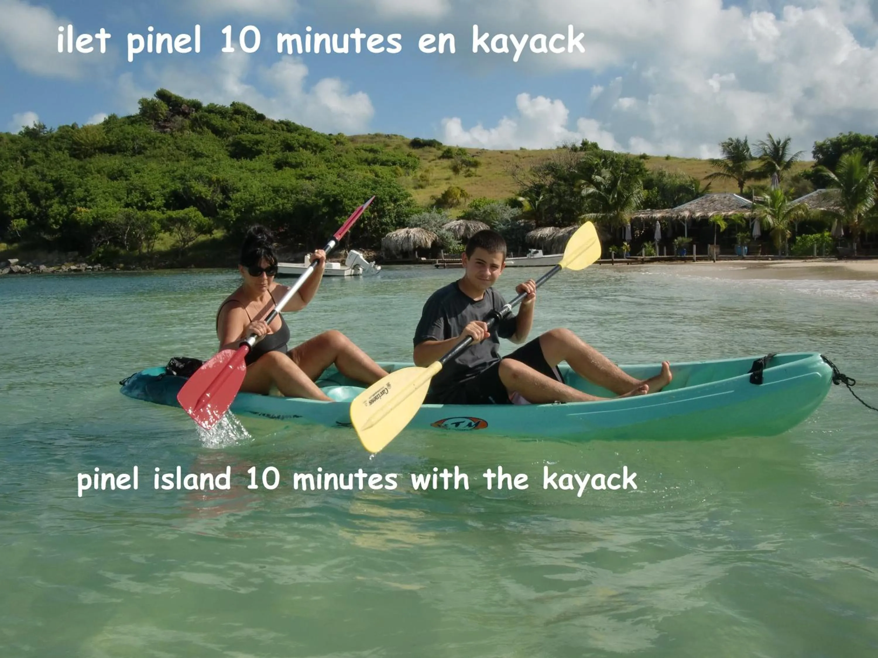 Canoeing in Studio Stmartin