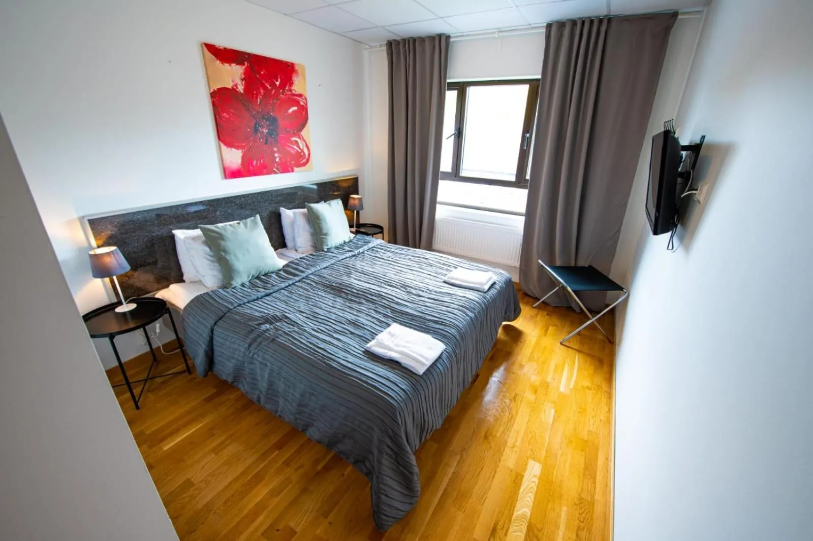 Bed in Hotell Kvarntorget