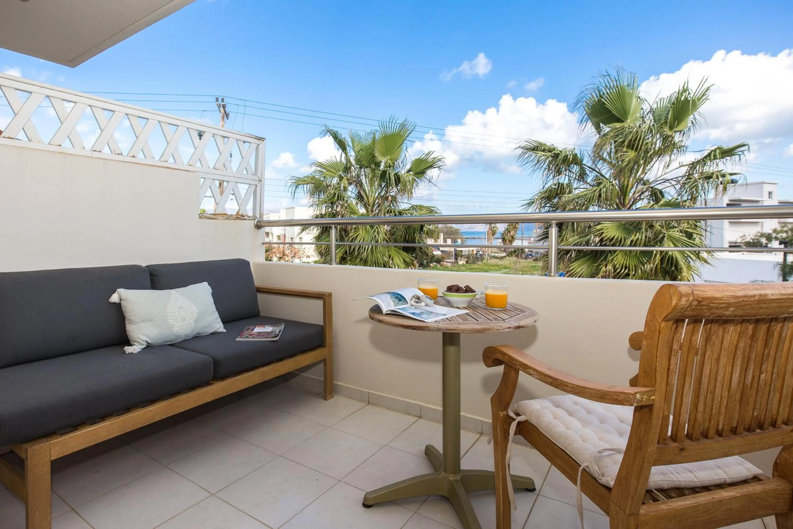 Balcony/Terrace in Arodamos Studios & Apts