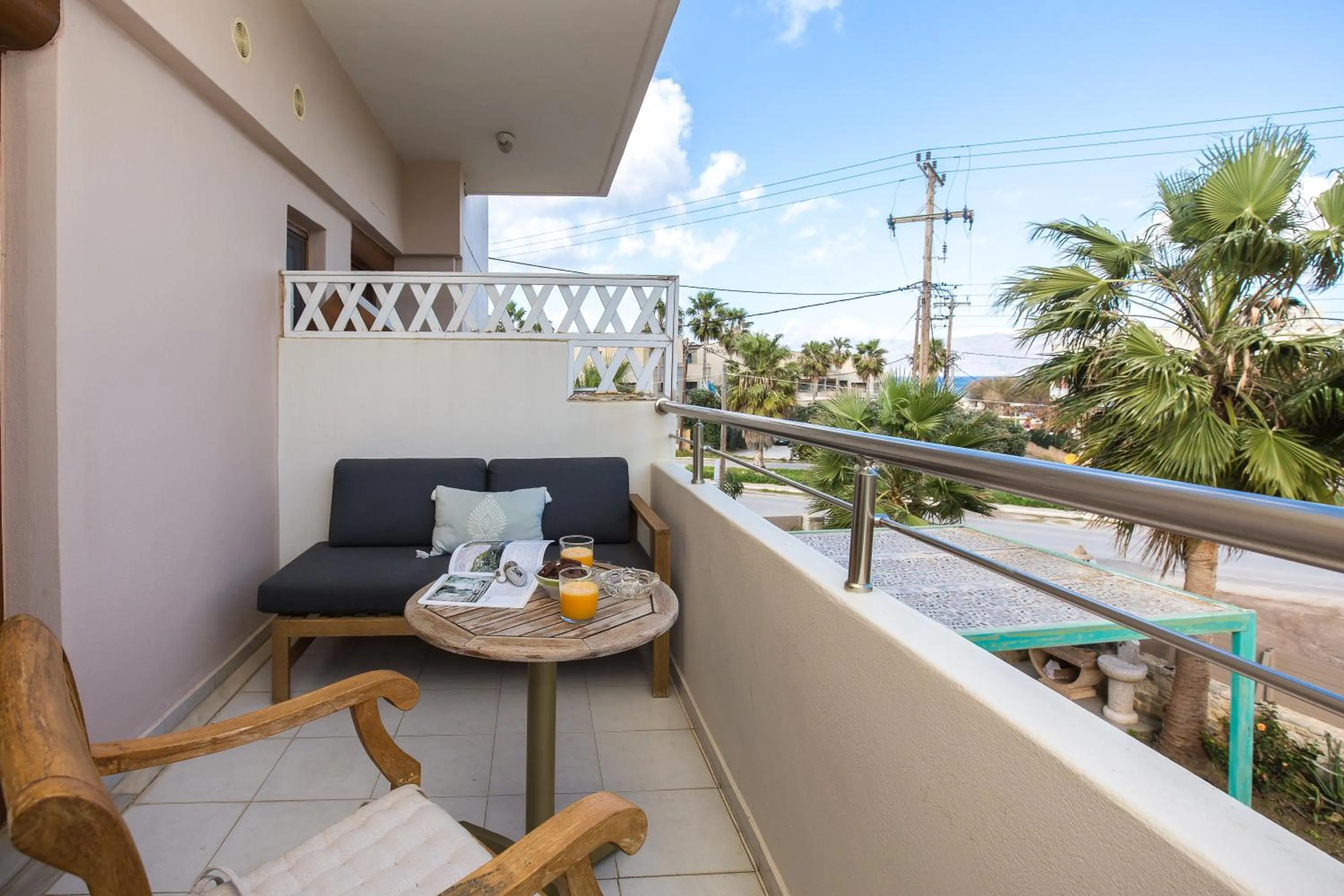 Balcony/Terrace in Arodamos Studios & Apts