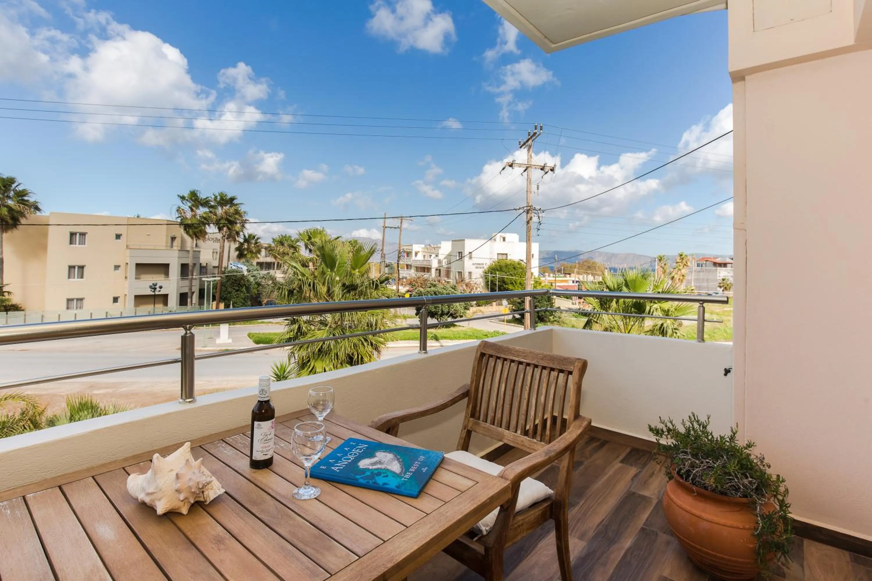 Balcony/Terrace in Arodamos Studios & Apts