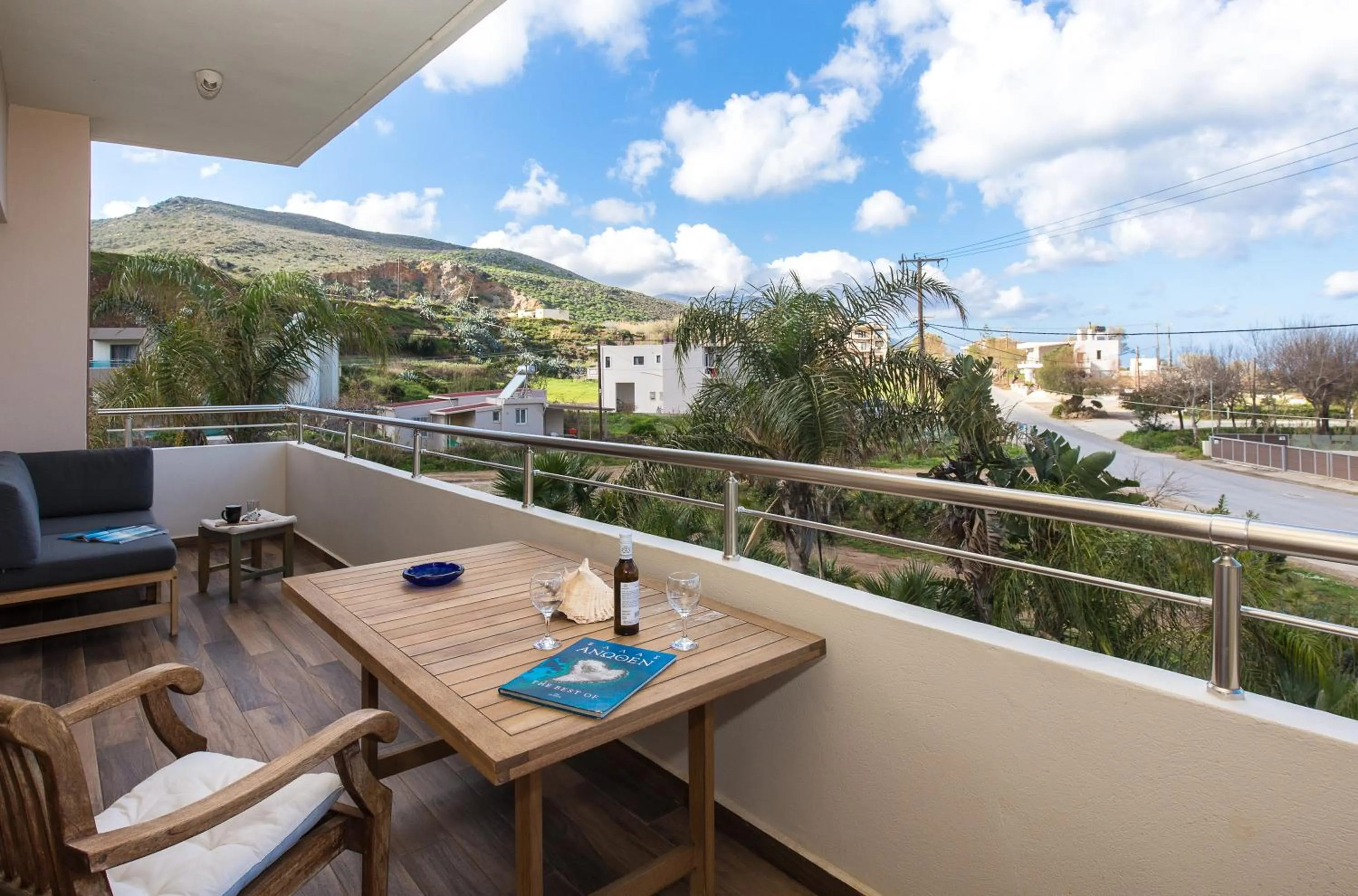 Balcony/Terrace in Arodamos Studios & Apts