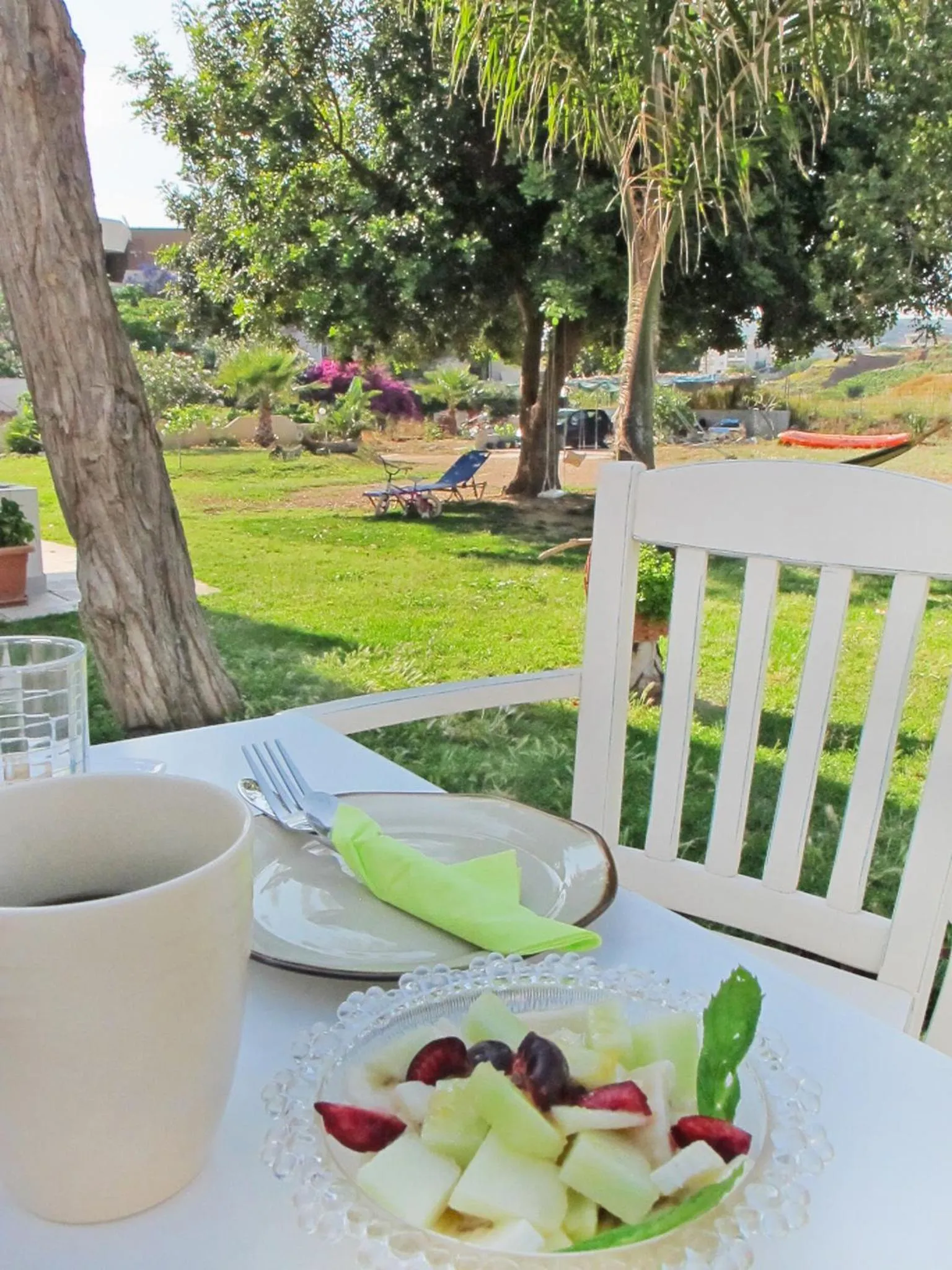 Garden in Arodamos Studios & Apts