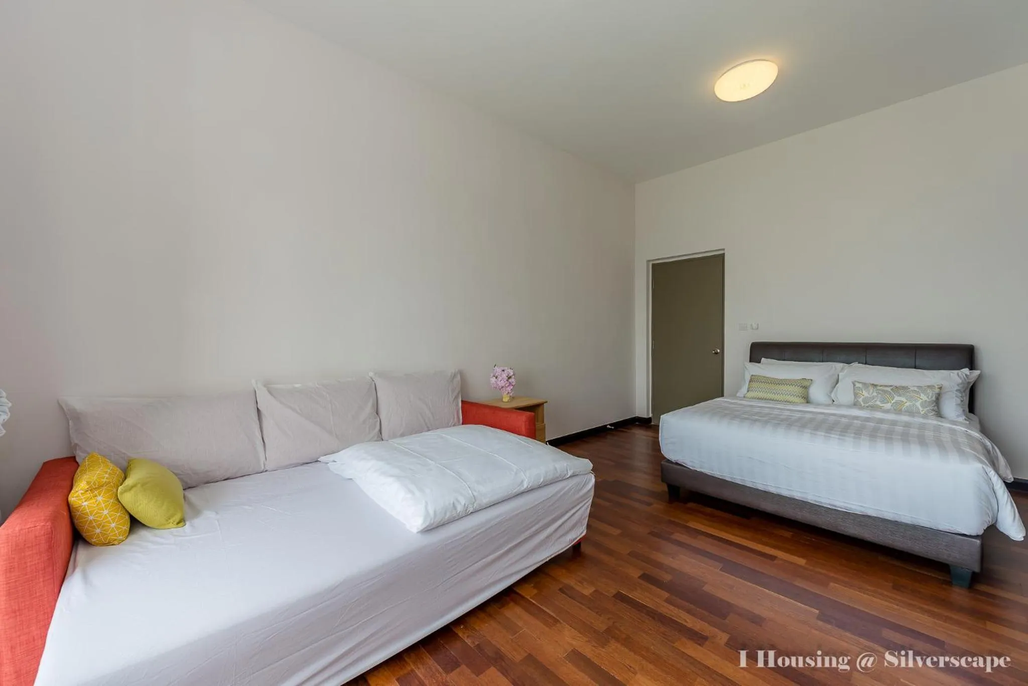 Bed in Silverscape Deluxe Melaka by I Housing