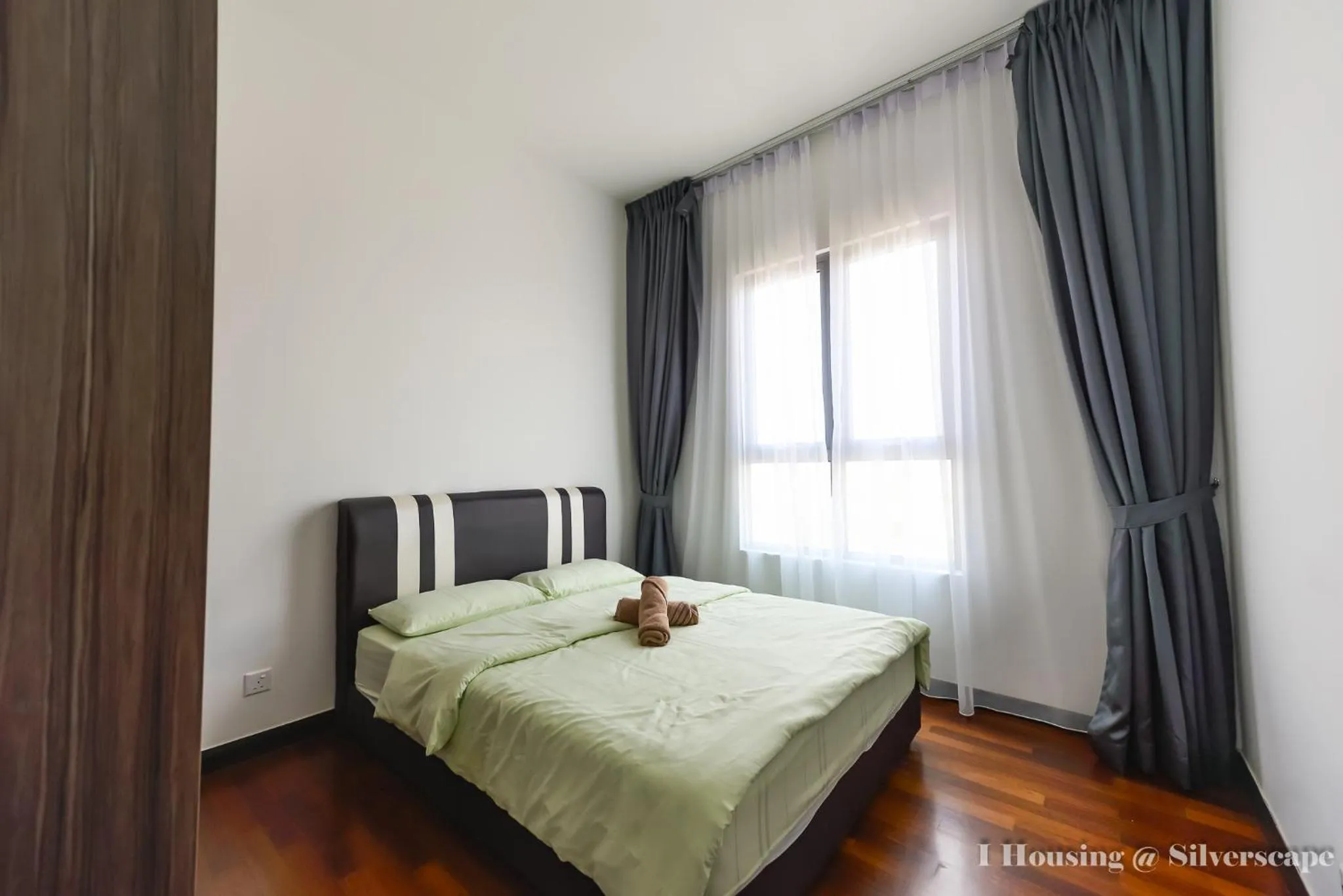 Bed in Silverscape Deluxe Melaka by I Housing