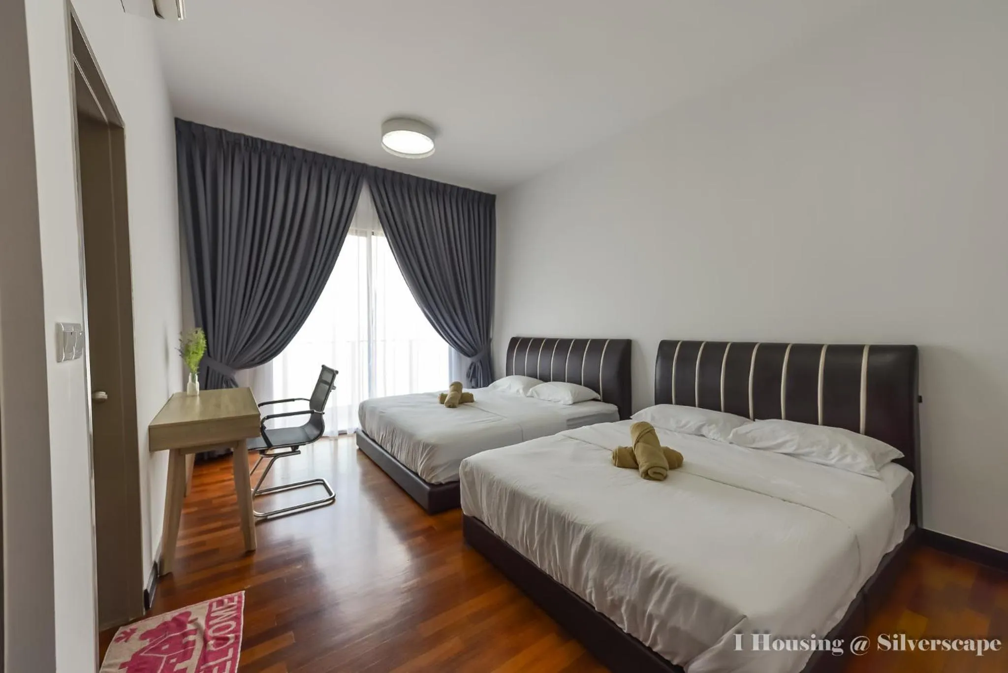 Bed in Silverscape Deluxe Melaka by I Housing