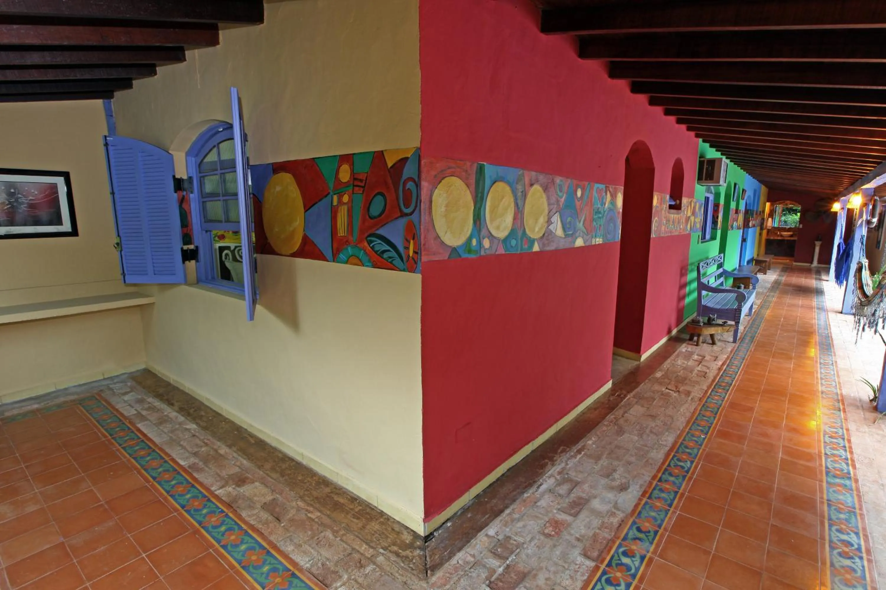 Decorative detail in Pousada do Sidão