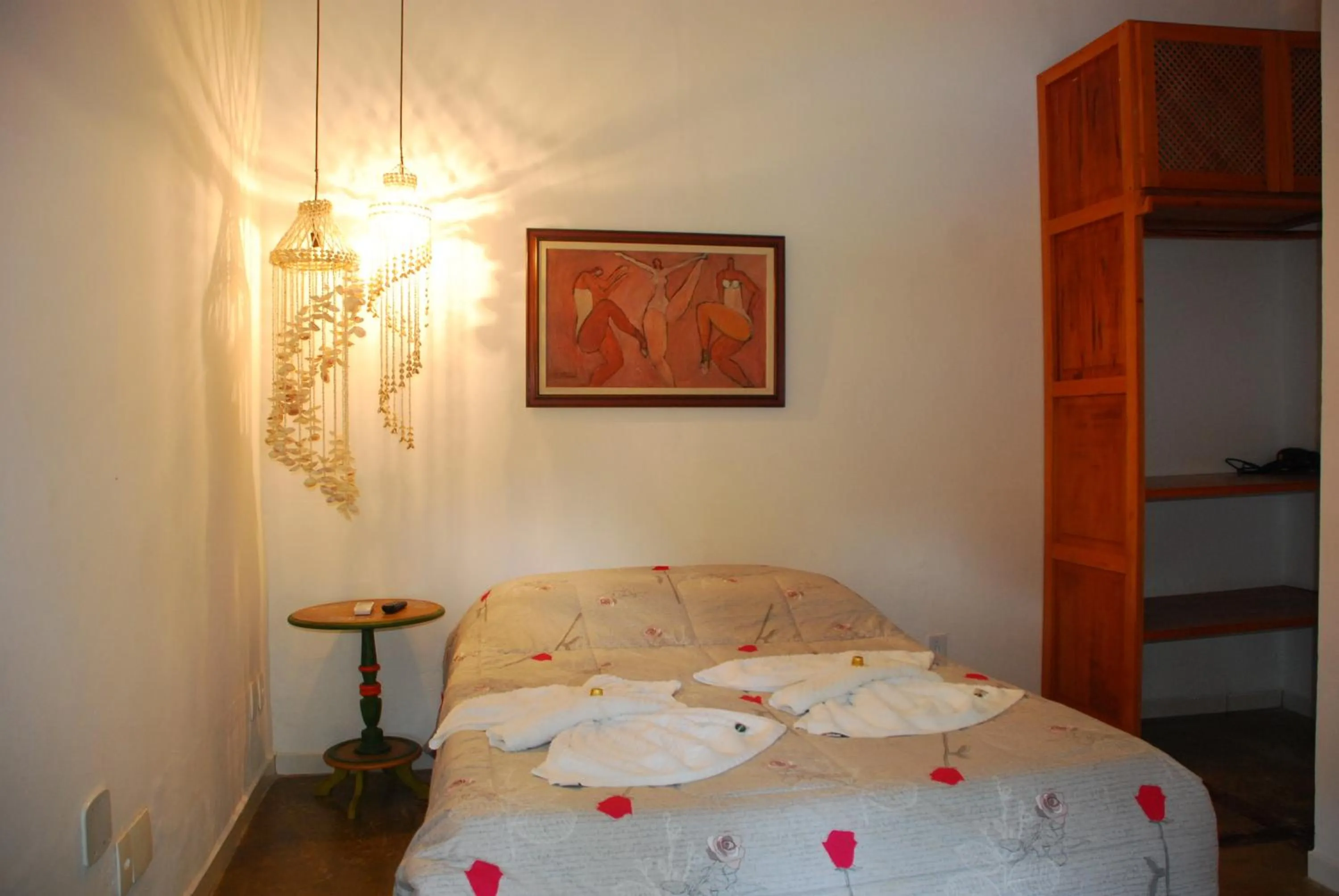 Bed in Pousada do Sidão