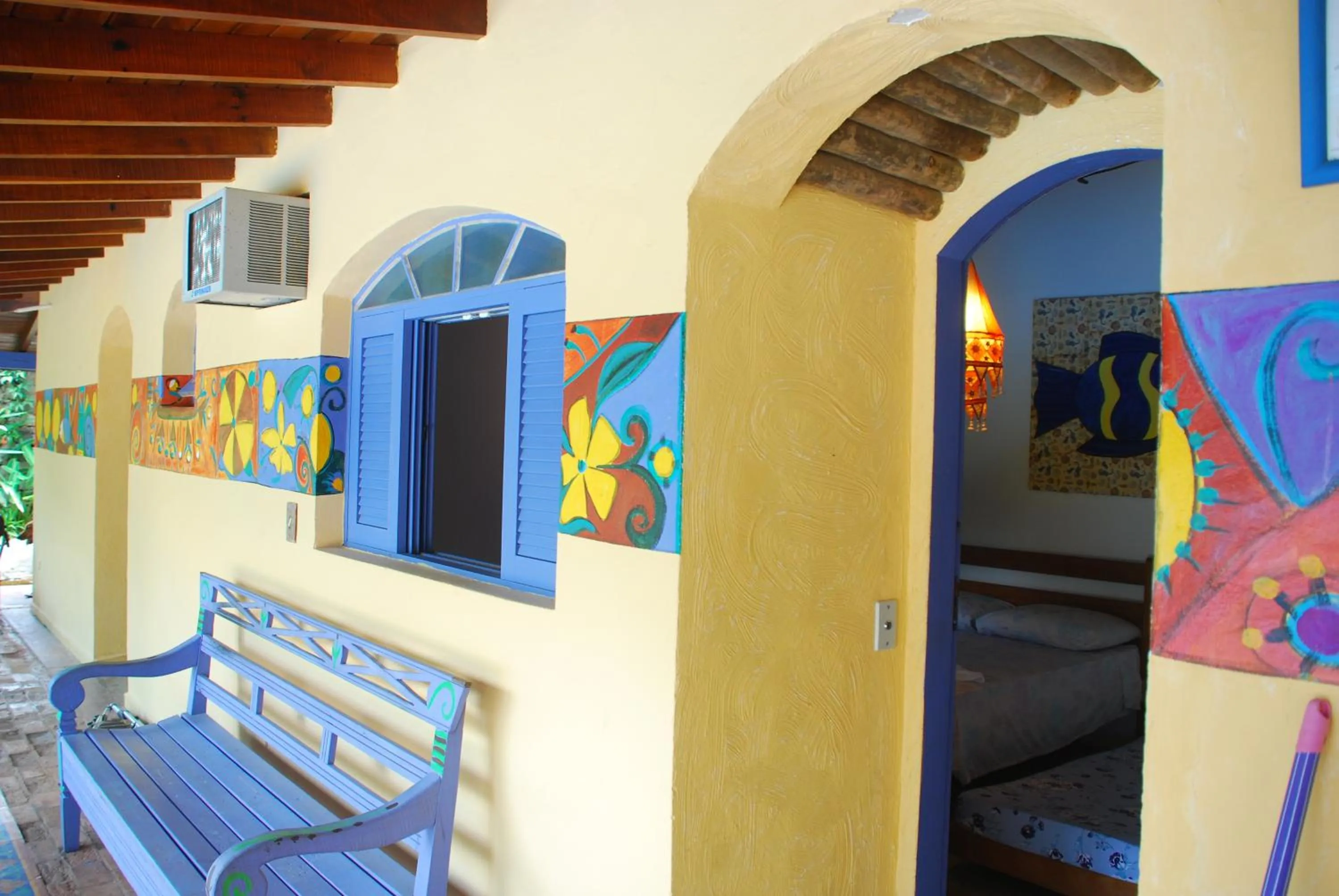 Patio in Pousada do Sidão