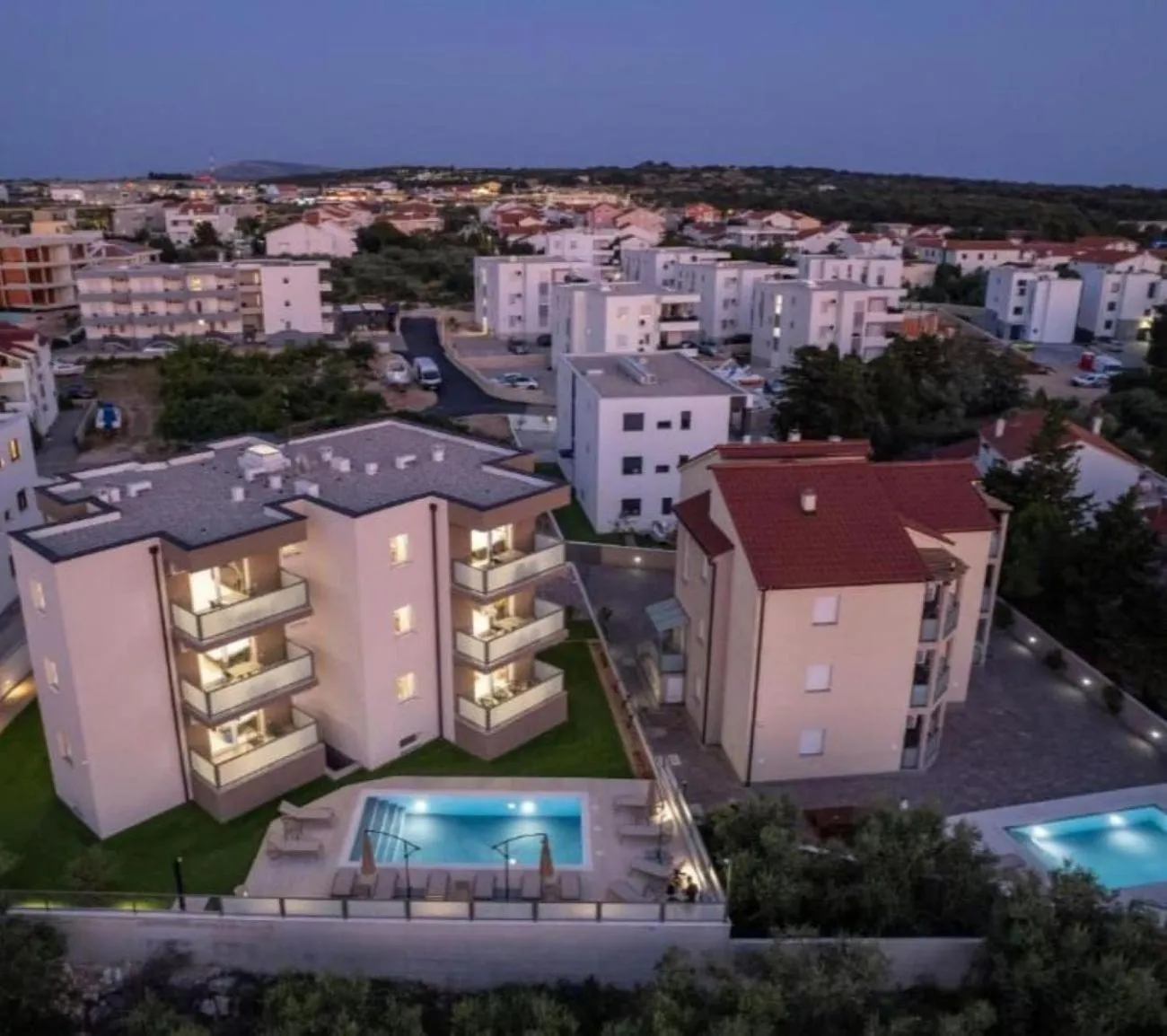 Property building in Poolside Hideout Apartments