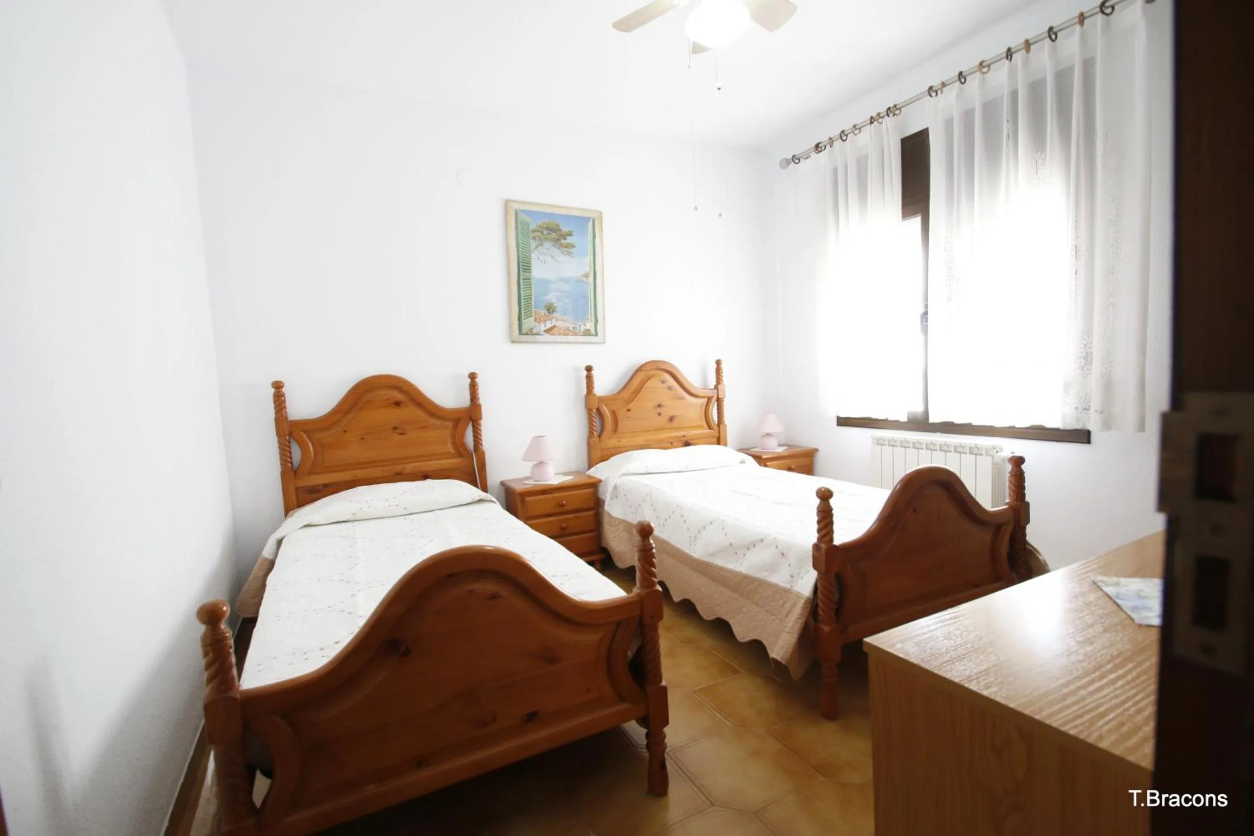 Bed in Villa Lyna