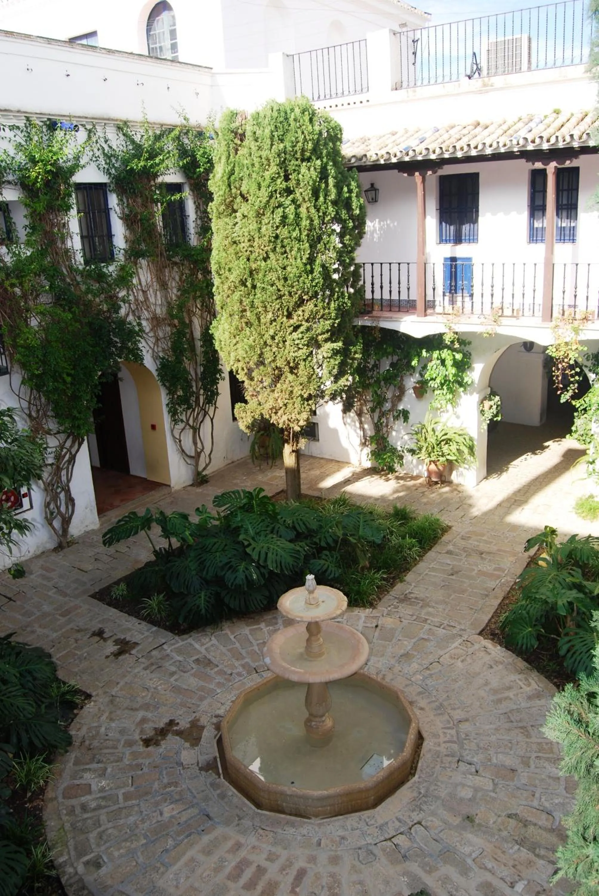 Patio in Hotel Cortijo El Esparragal