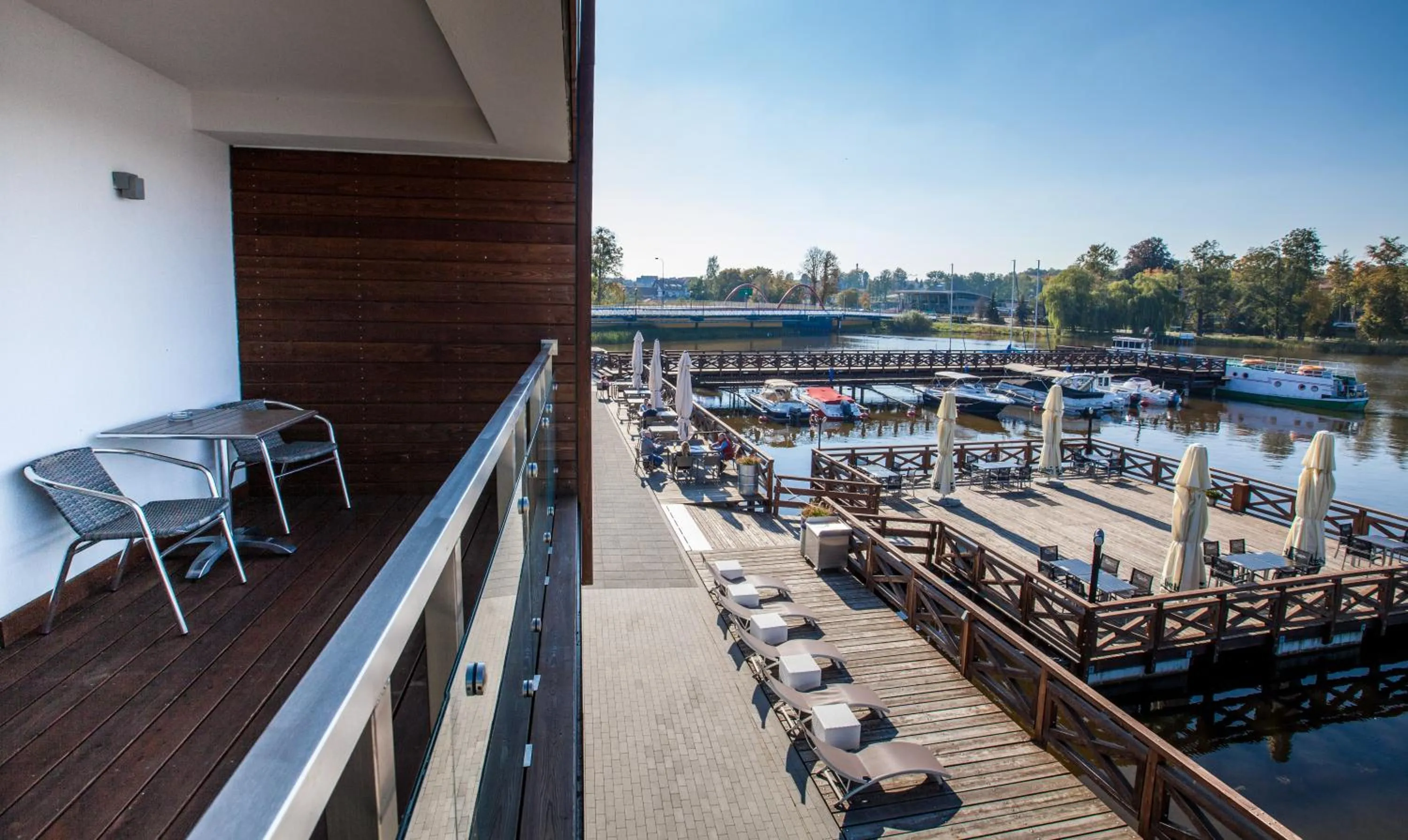 Balcony/Terrace in Hotel Port 110