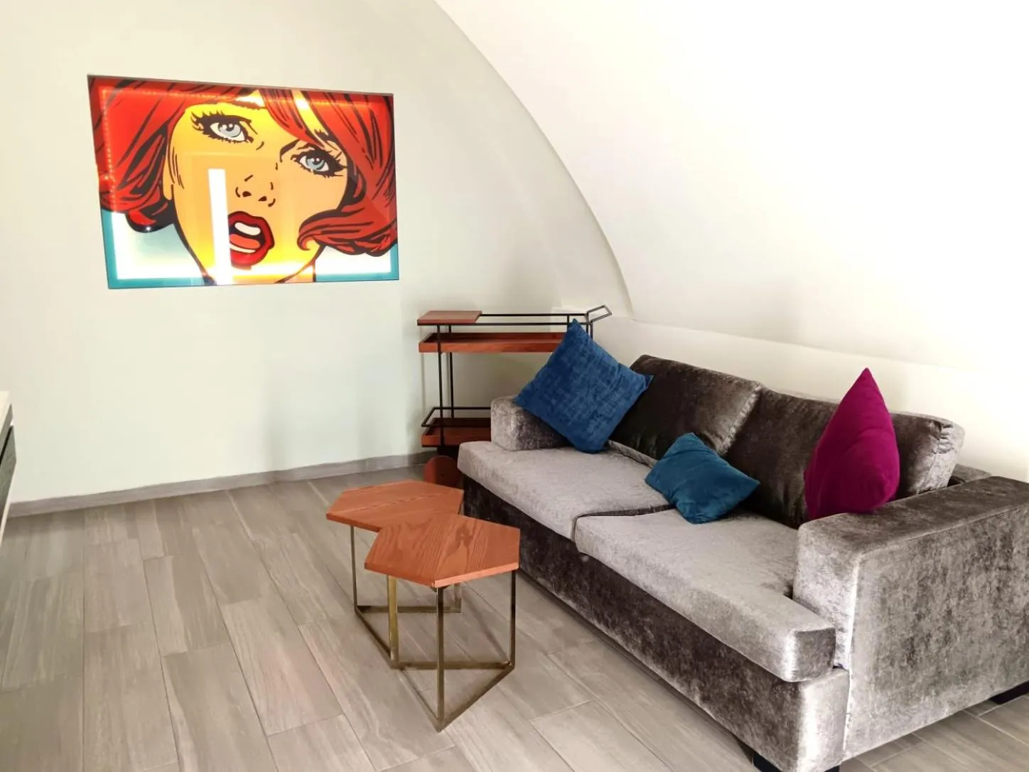 Living room in La Casona Que Encanta antes The Andy Hotel